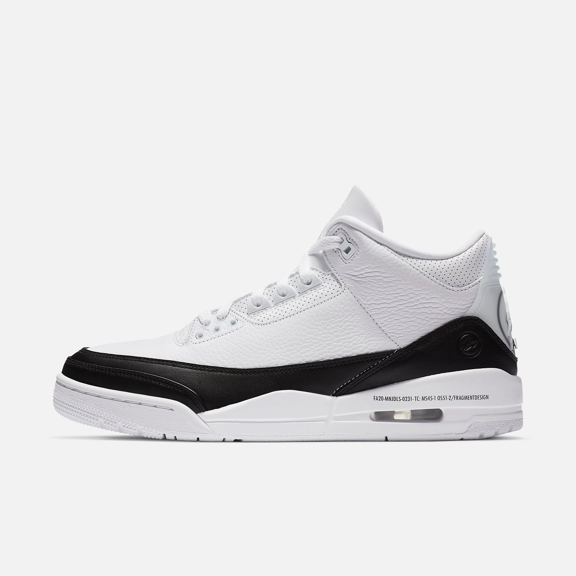 made to perform (Men's) Air Jordan 3 Retro SP x Fragment Design 'Hiroshi Fujiwara' (2020) DA3595-100 made to perform