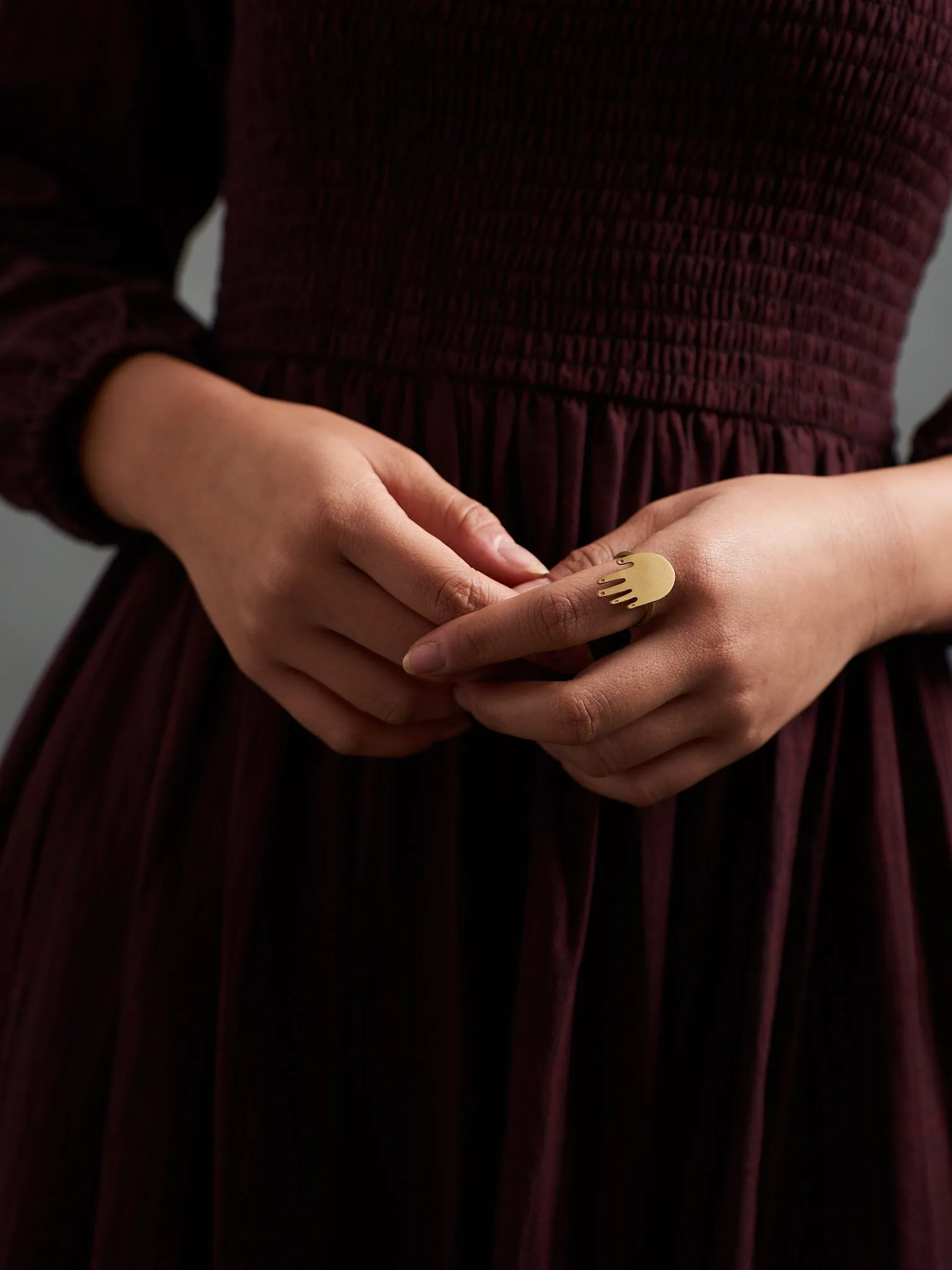 Mani Ring - Gold