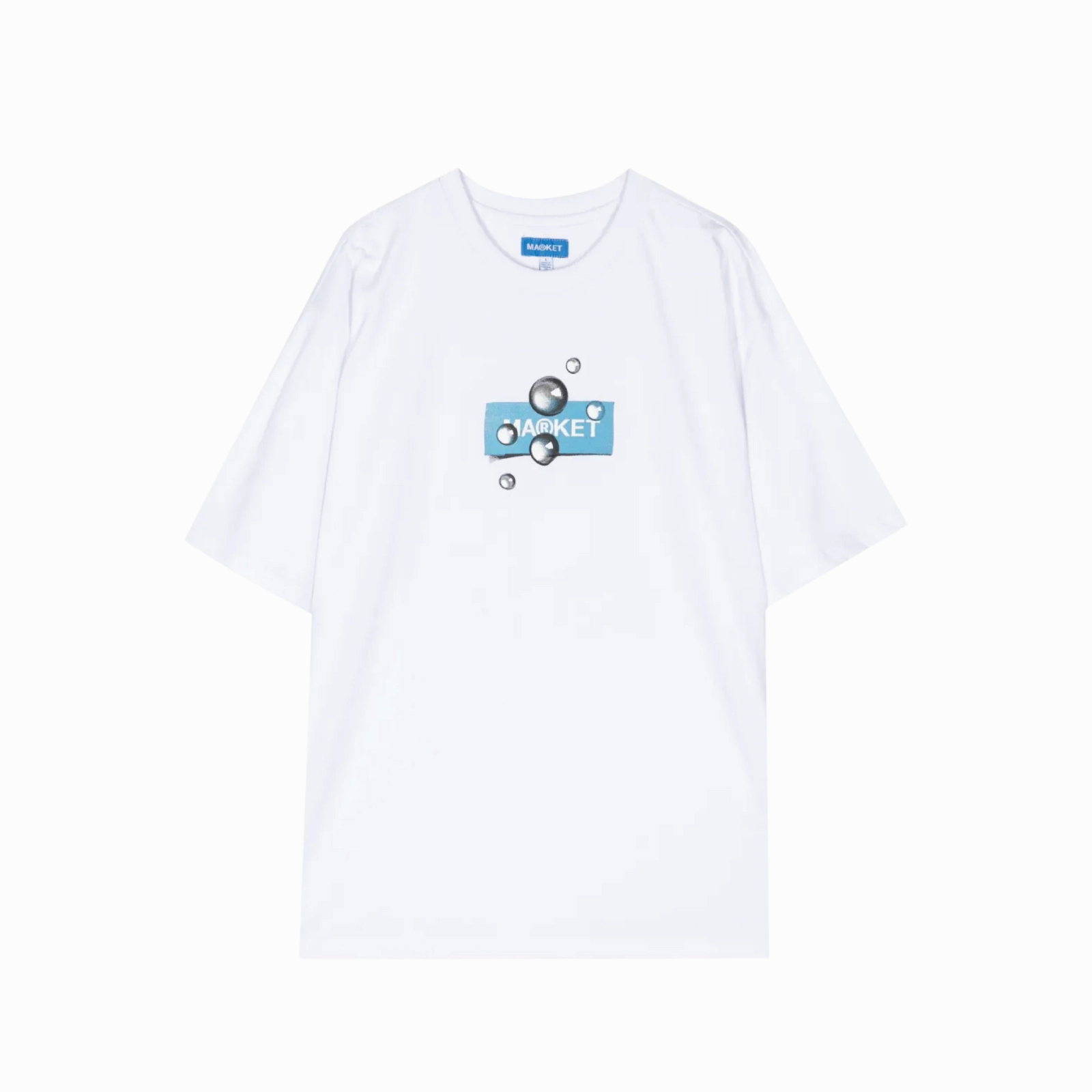 Market Studios Damask Tee White