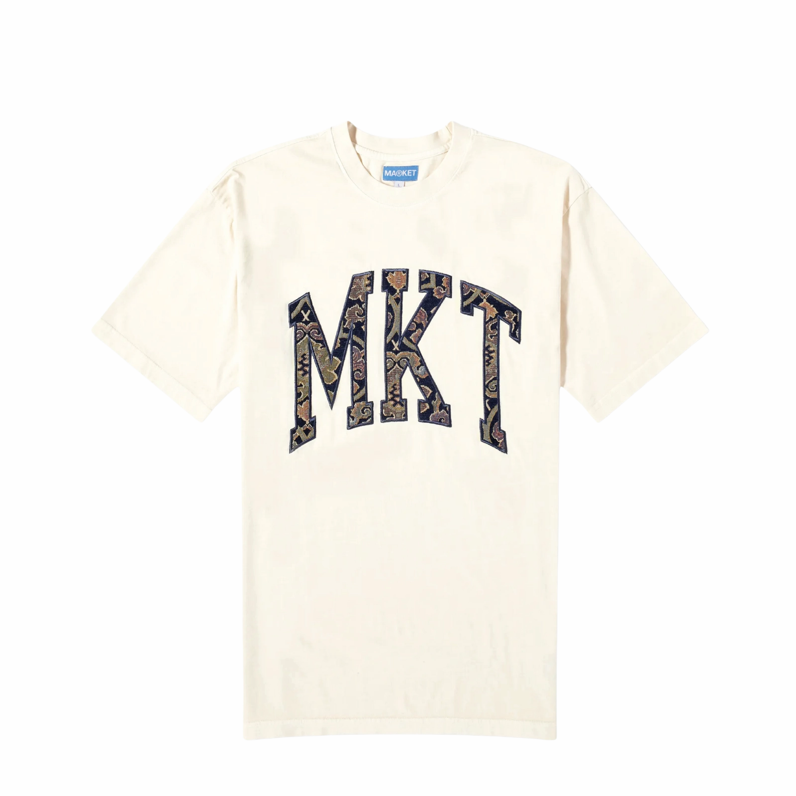 Market Studios Rug Dealer Arc Tee Ecru