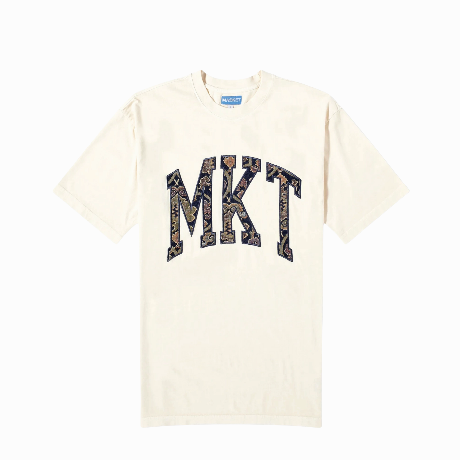Market Studios Rug Dealer Arc Tee Ecru