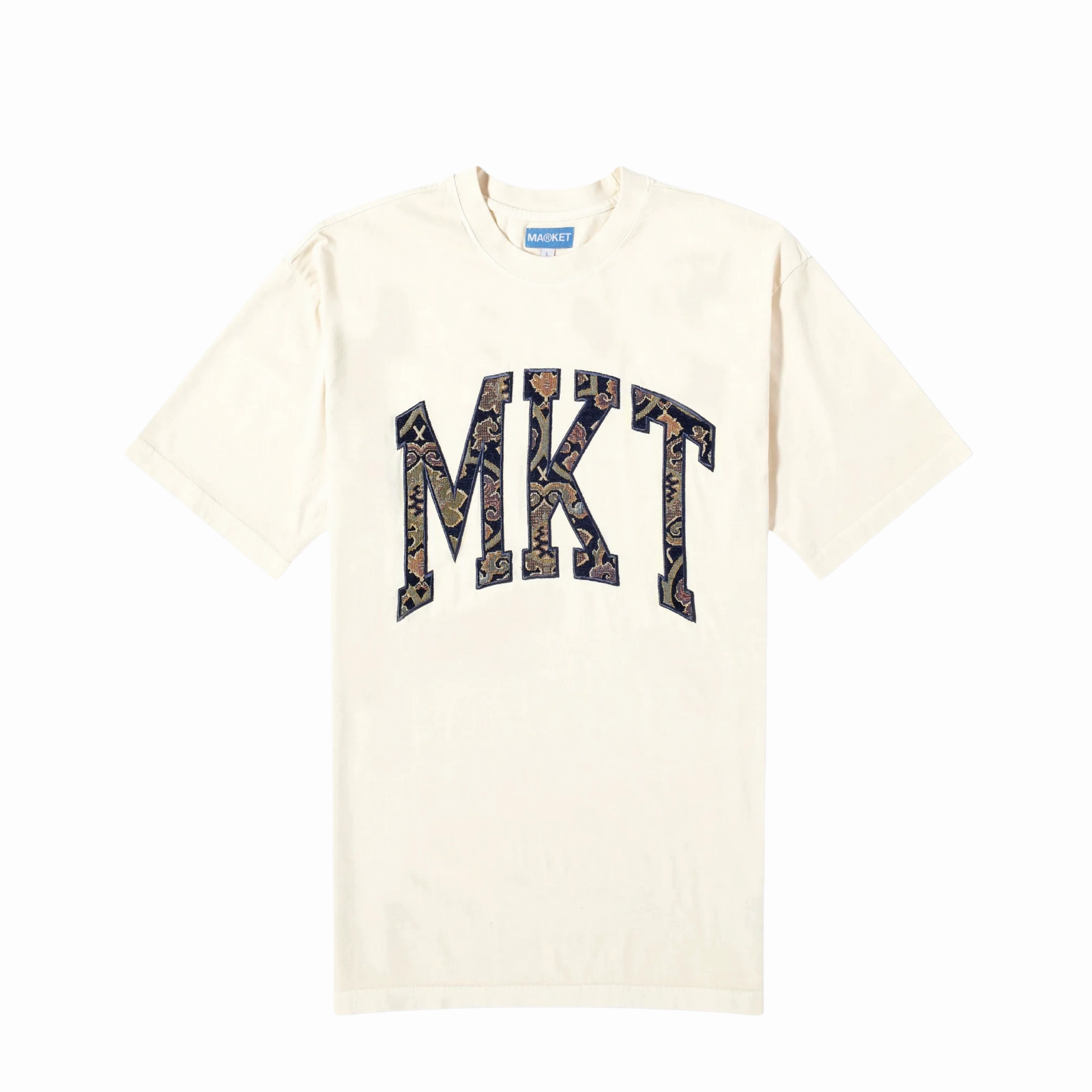 Market Studios Rug Dealer Arc Tee Ecru
