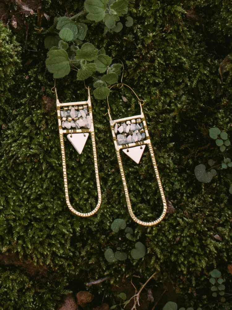 Maya Hook Earrings - Gold
