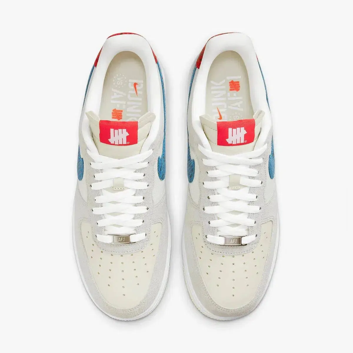 (Men's) Nike Air Force 1 Low SP x UNDFTD / Undefeated '5 On It' Grey Fog (2021) DM8461-001 refined flowwear