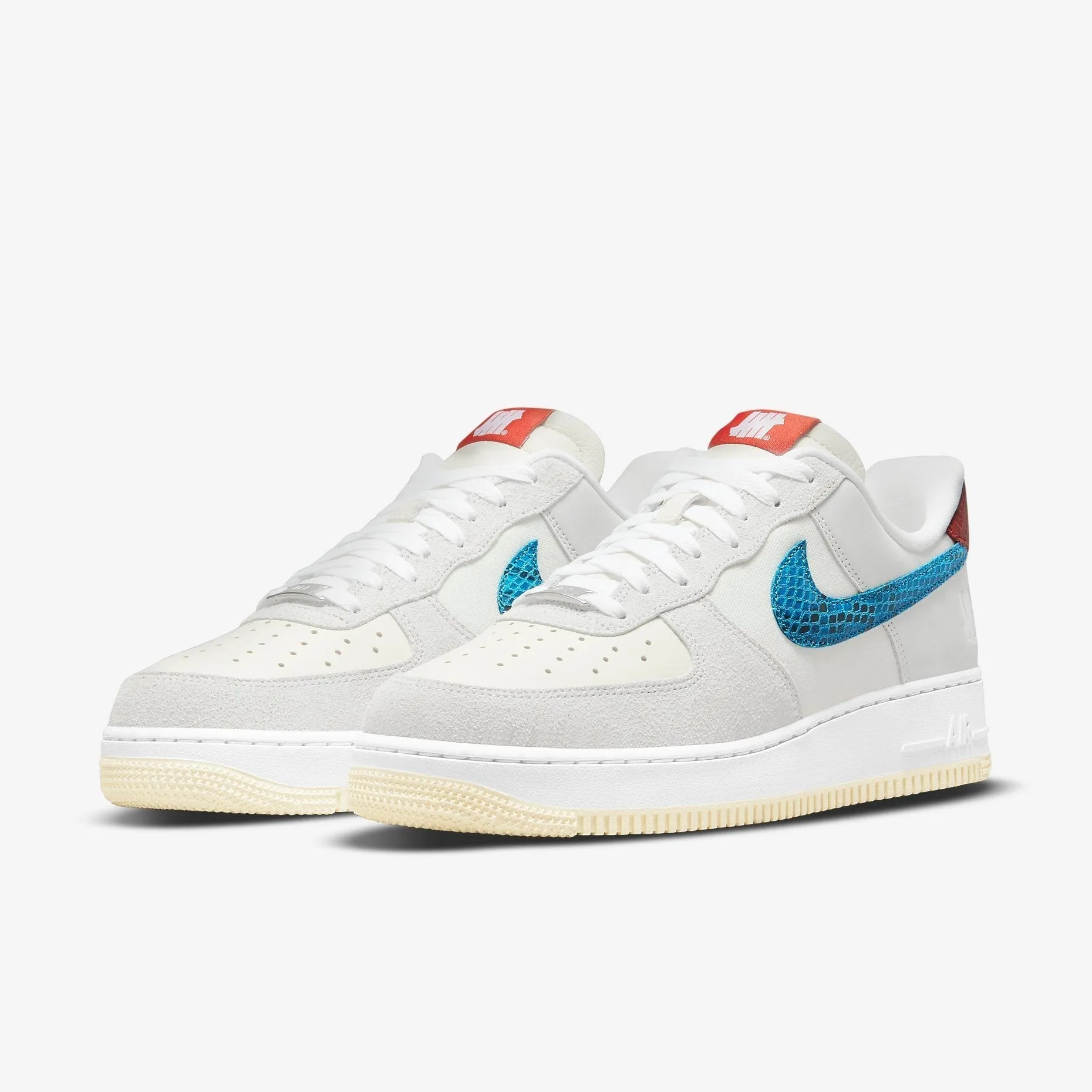 (Men's) Nike Air Force 1 Low SP x UNDFTD / Undefeated '5 On It' Grey Fog (2021) DM8461-001 refined flowwear
