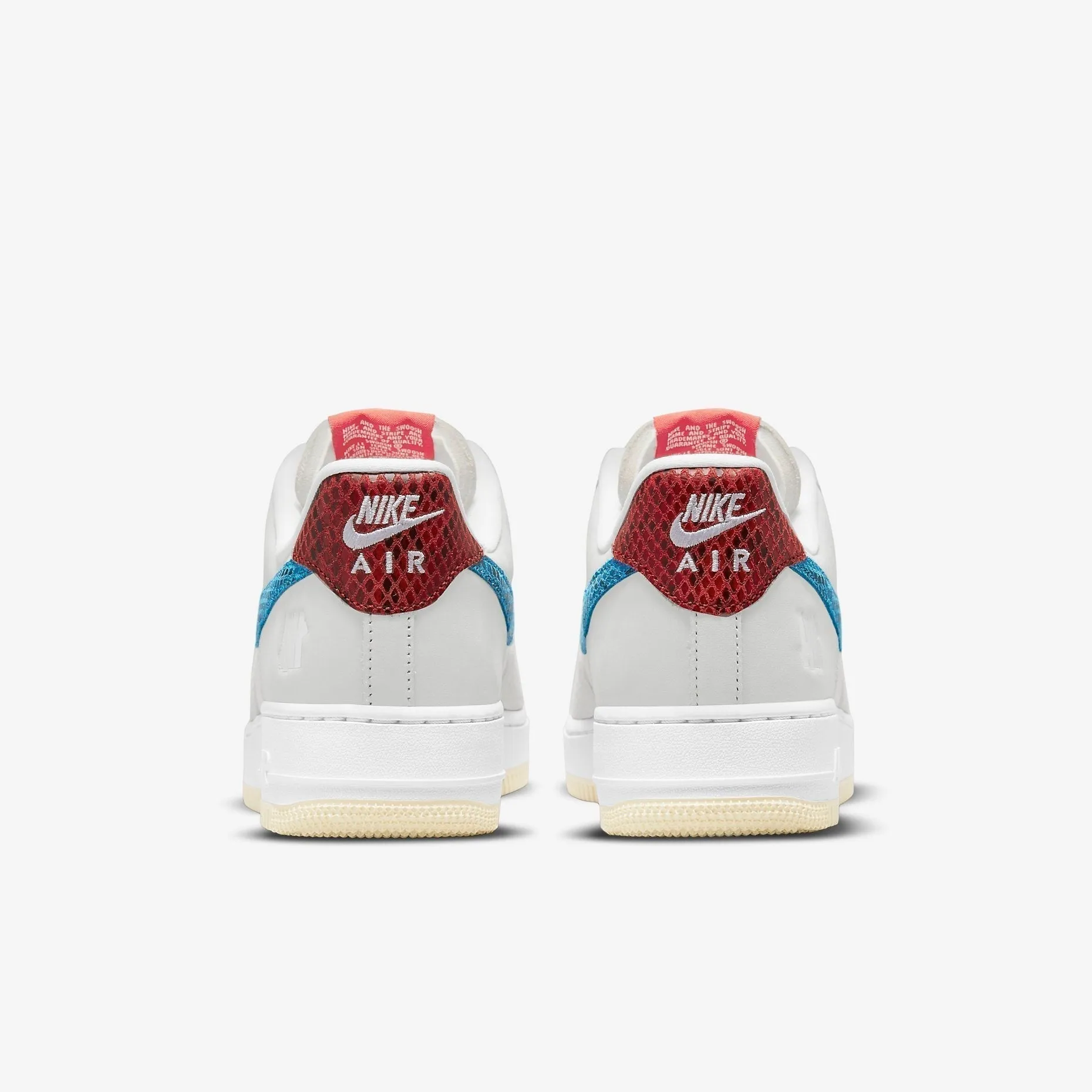 (Men's) Nike Air Force 1 Low SP x UNDFTD / Undefeated '5 On It' Grey Fog (2021) DM8461-001 refined flowwear