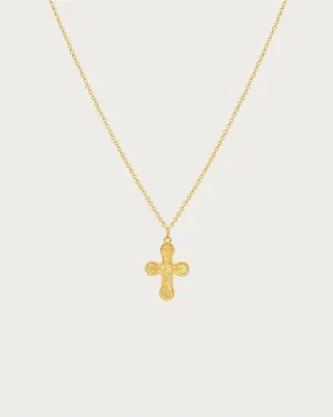 Mini Cross Pendant Necklace