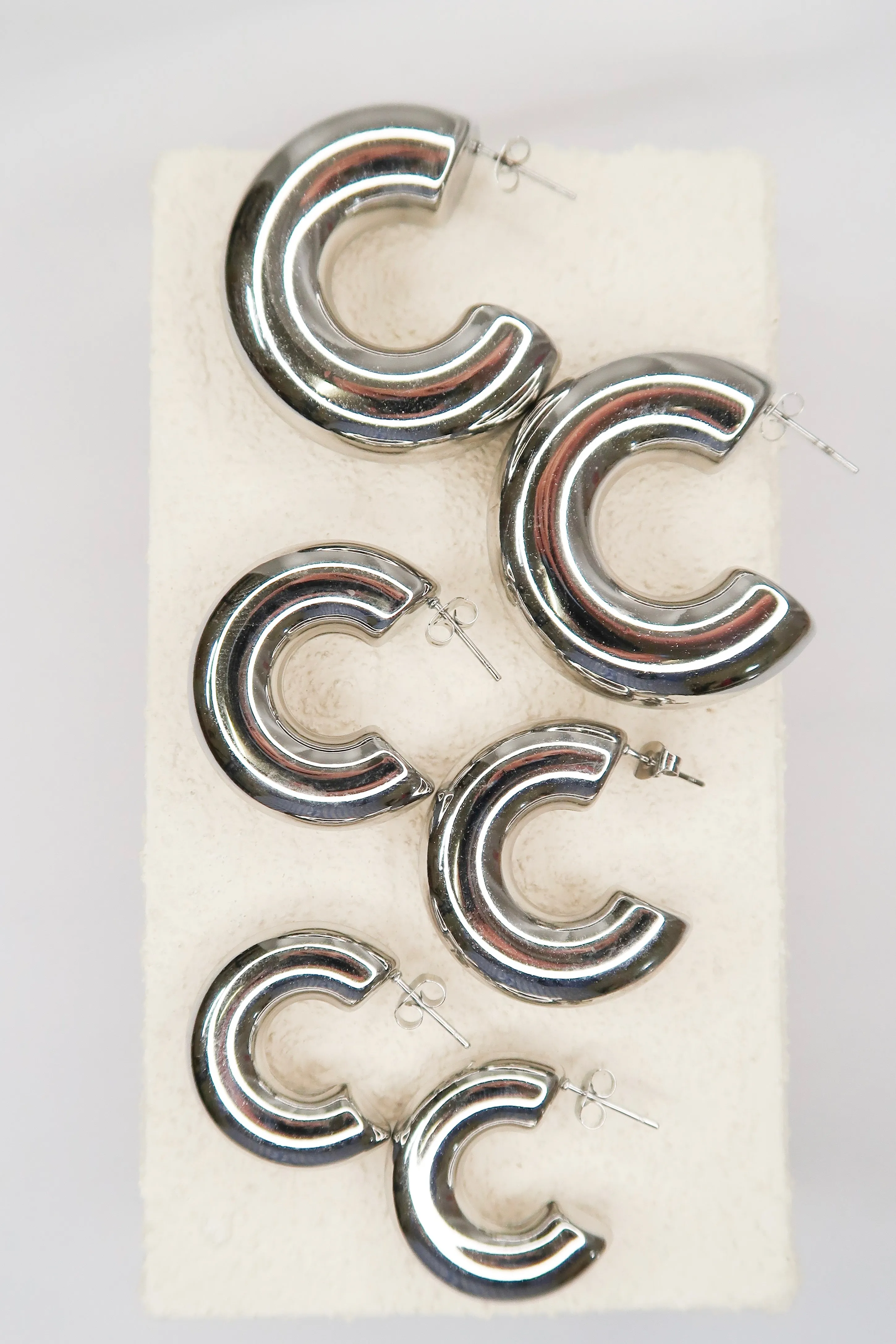 Modern Day Momma 316L Stainless Steel Hoops