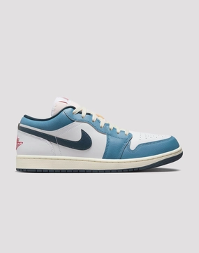 Modern fashion Jordan 1 Low SE "White/Armory Navy/Aegean Storm" Denim products