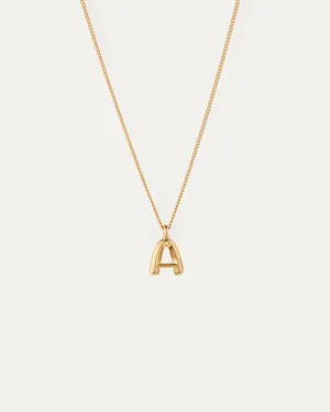Monogram Necklace - A