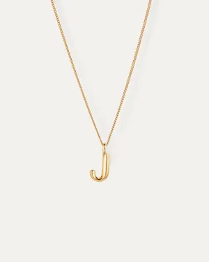 Monogram Necklace - J