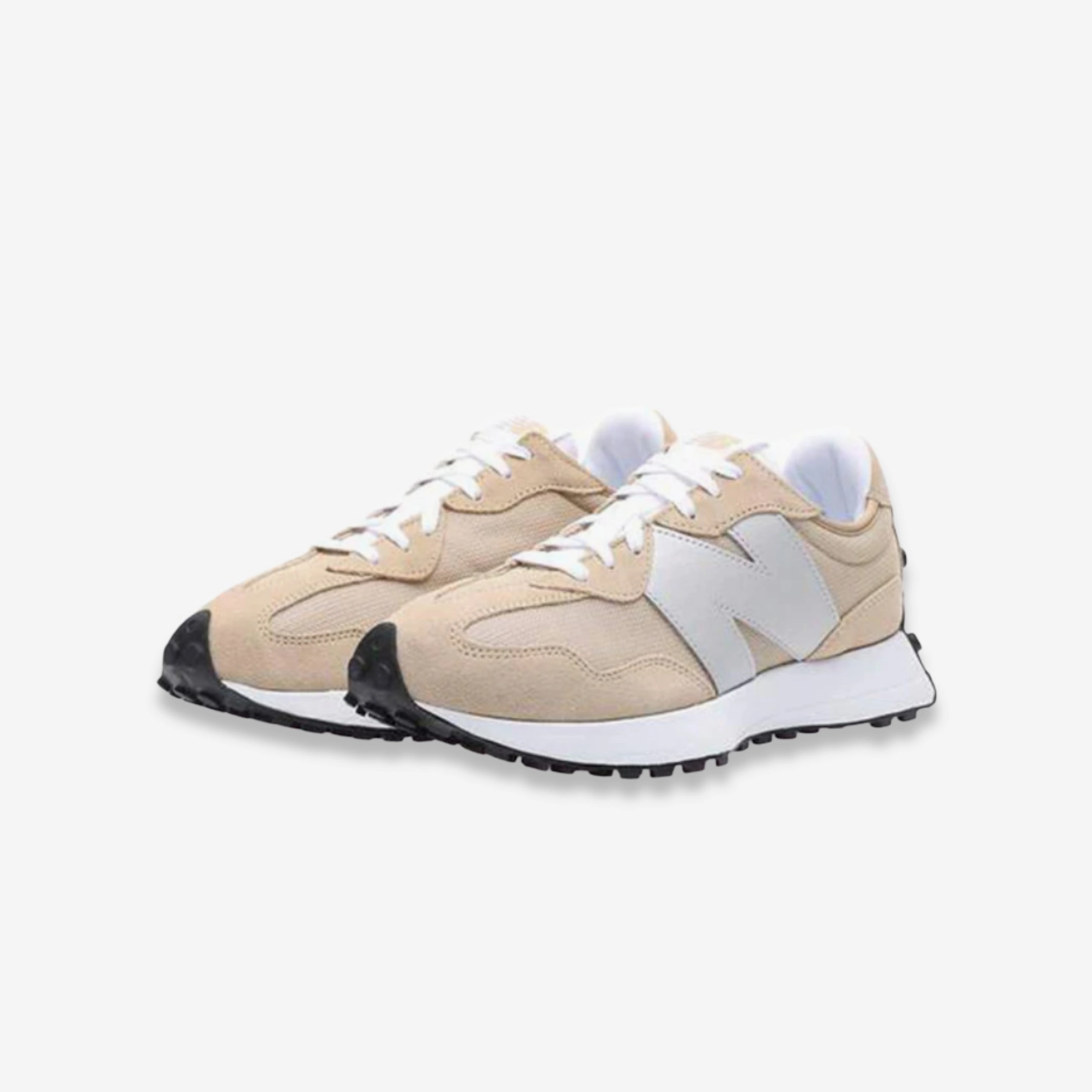 motion elements (Men's) New Balance 327 'Tan / Sliver' (2021) MS327ME1