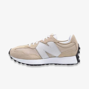 motion elements (Men's) New Balance 327 'Tan / Sliver' (2021) MS327ME1 minimal details