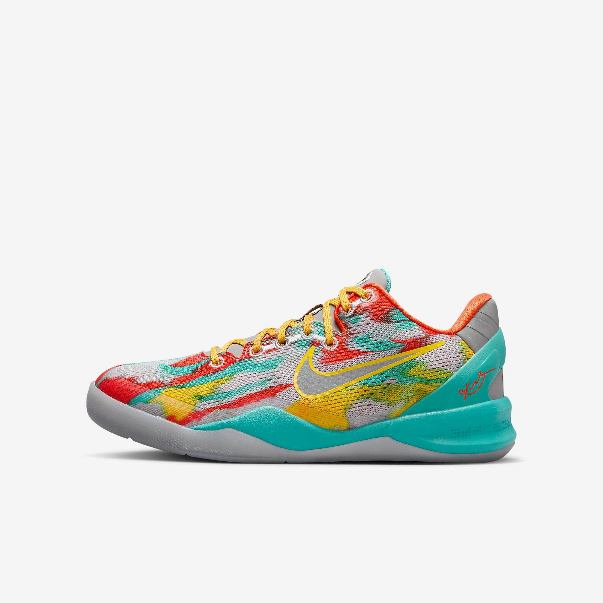 motion-minded (GS) Nike Kobe 8 Protro 'Venice Beach' (2024) HF7319-001 style in action