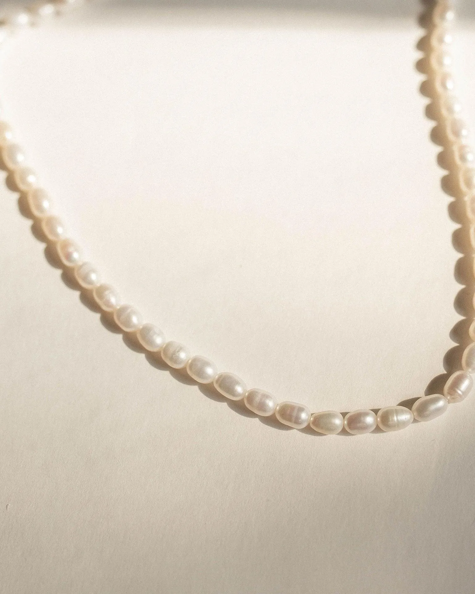 Natural Pearl Chain Necklace