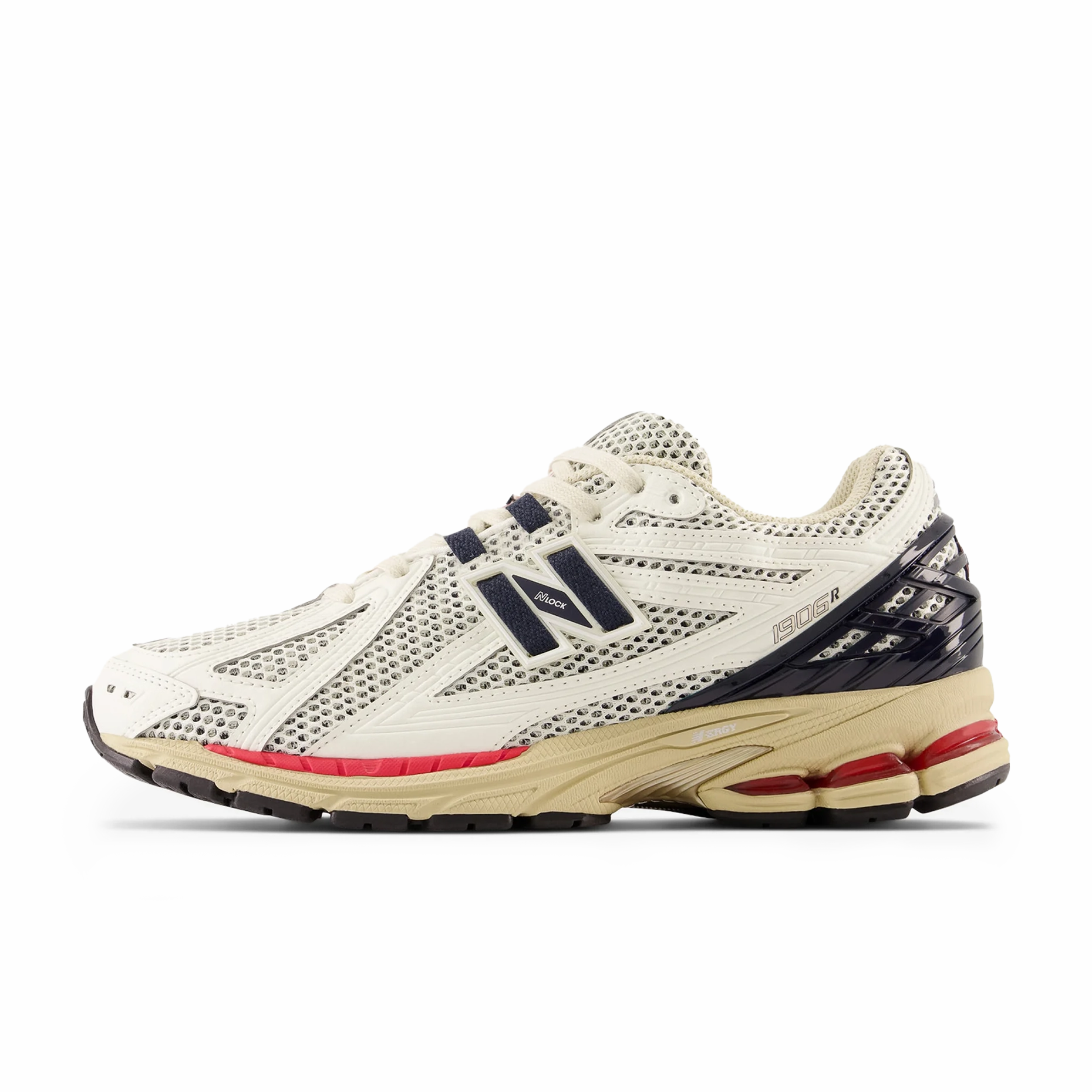 New Balance 1906R Sea Salt Eclipse True Red