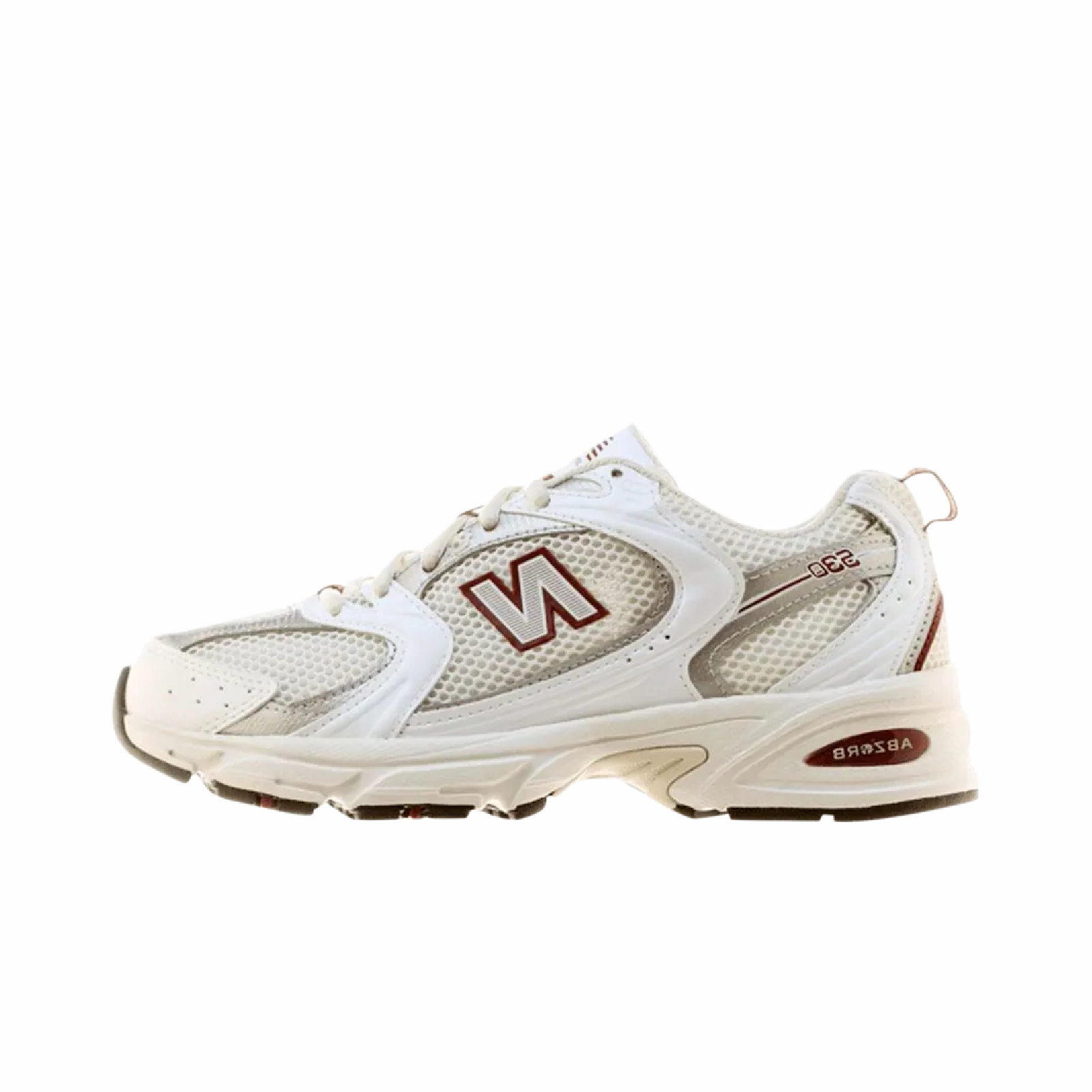 New Balance 530 Sea Salt Mercury Red