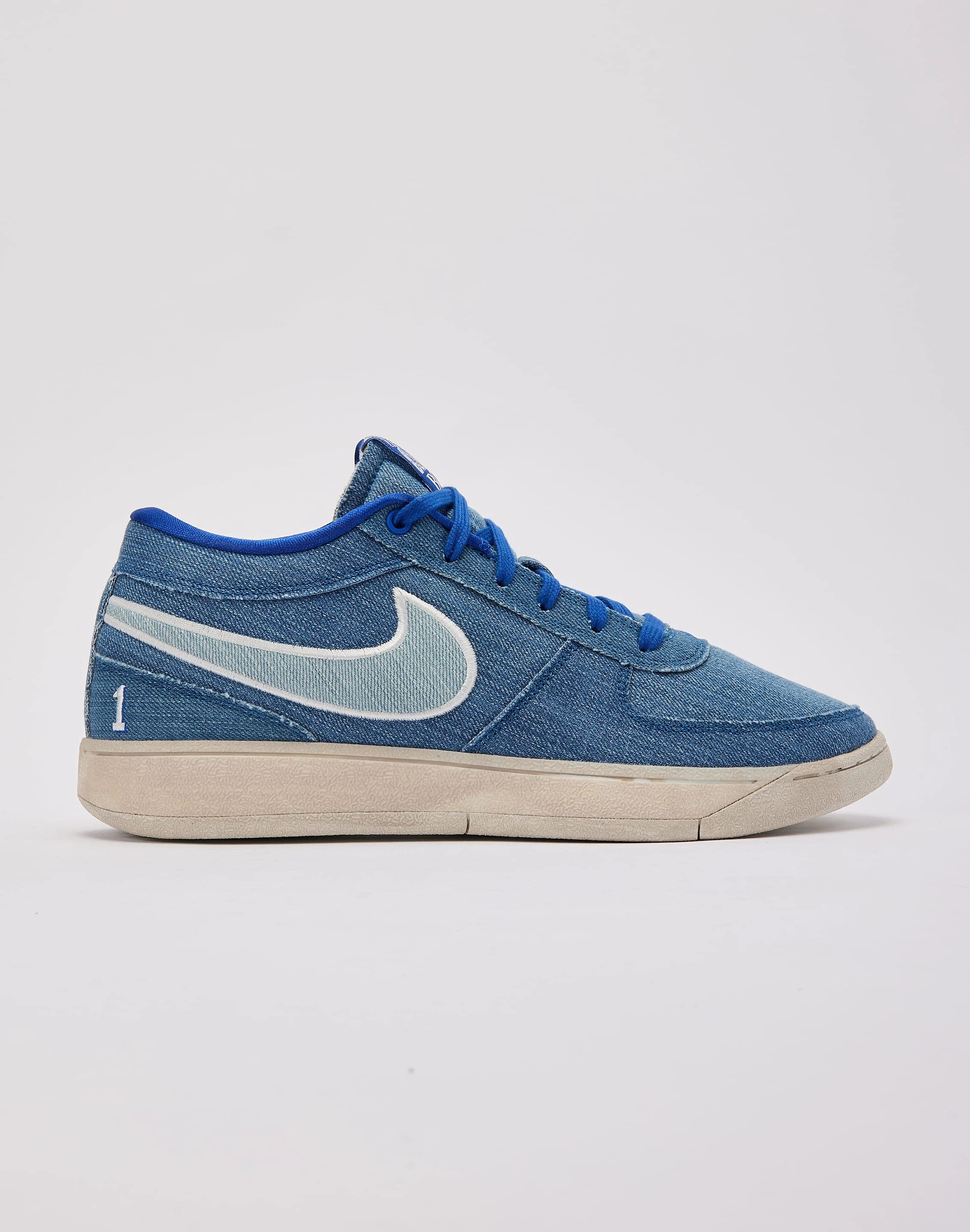 Nike Book 1 'Blue Blood' Athleisure fashion Embroidered fashion