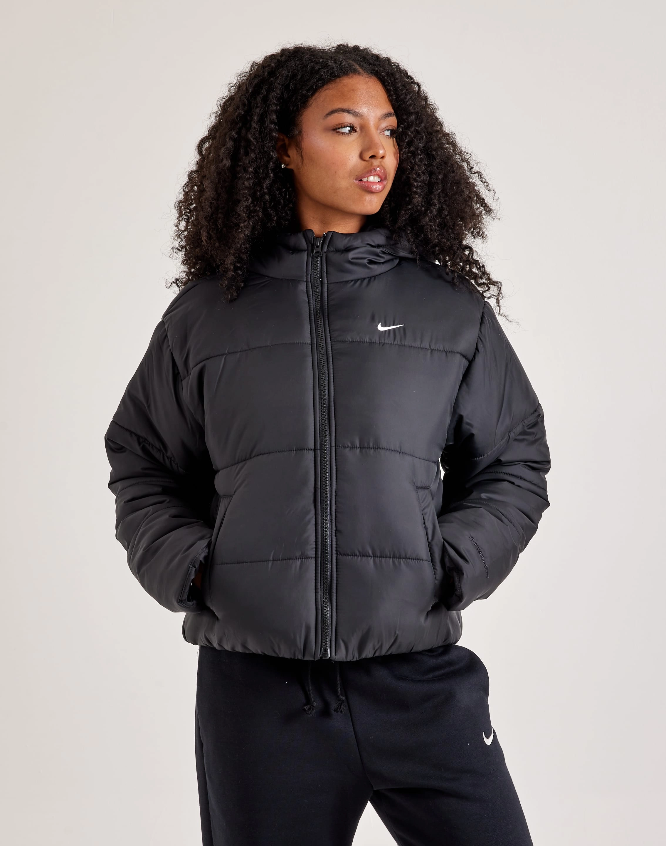 Nike Classic Puffer Jacket Apparel finds Leather - material fashion