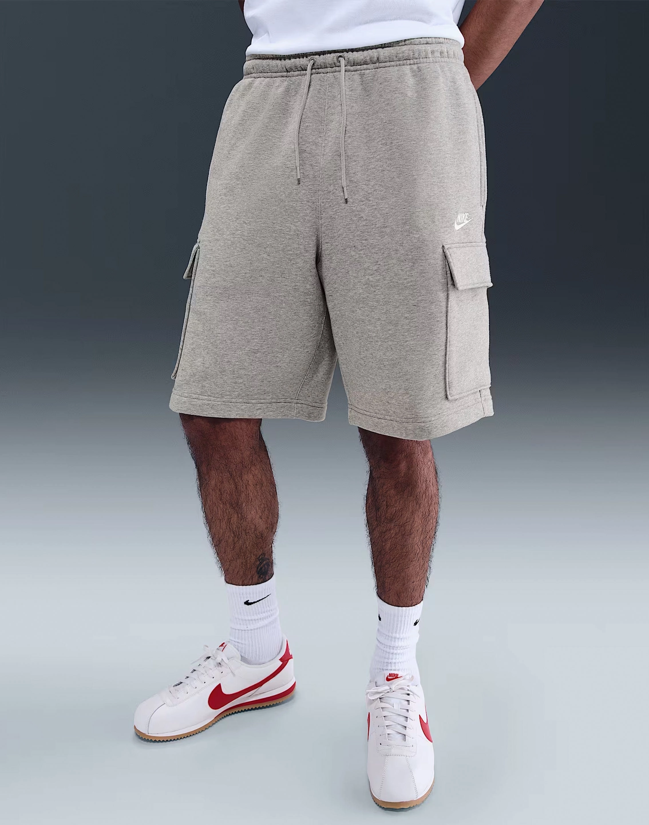Nike Club Fleece Cargo Shorts Everyday wear Suede - finished fashion