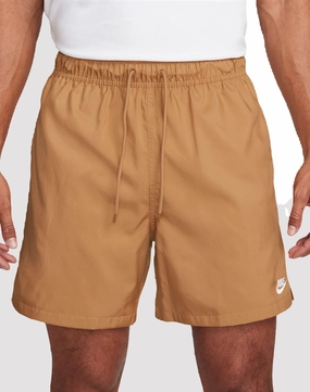 Nike Club Flow Flax Short Ethical fashion choices Embroidered fashion
