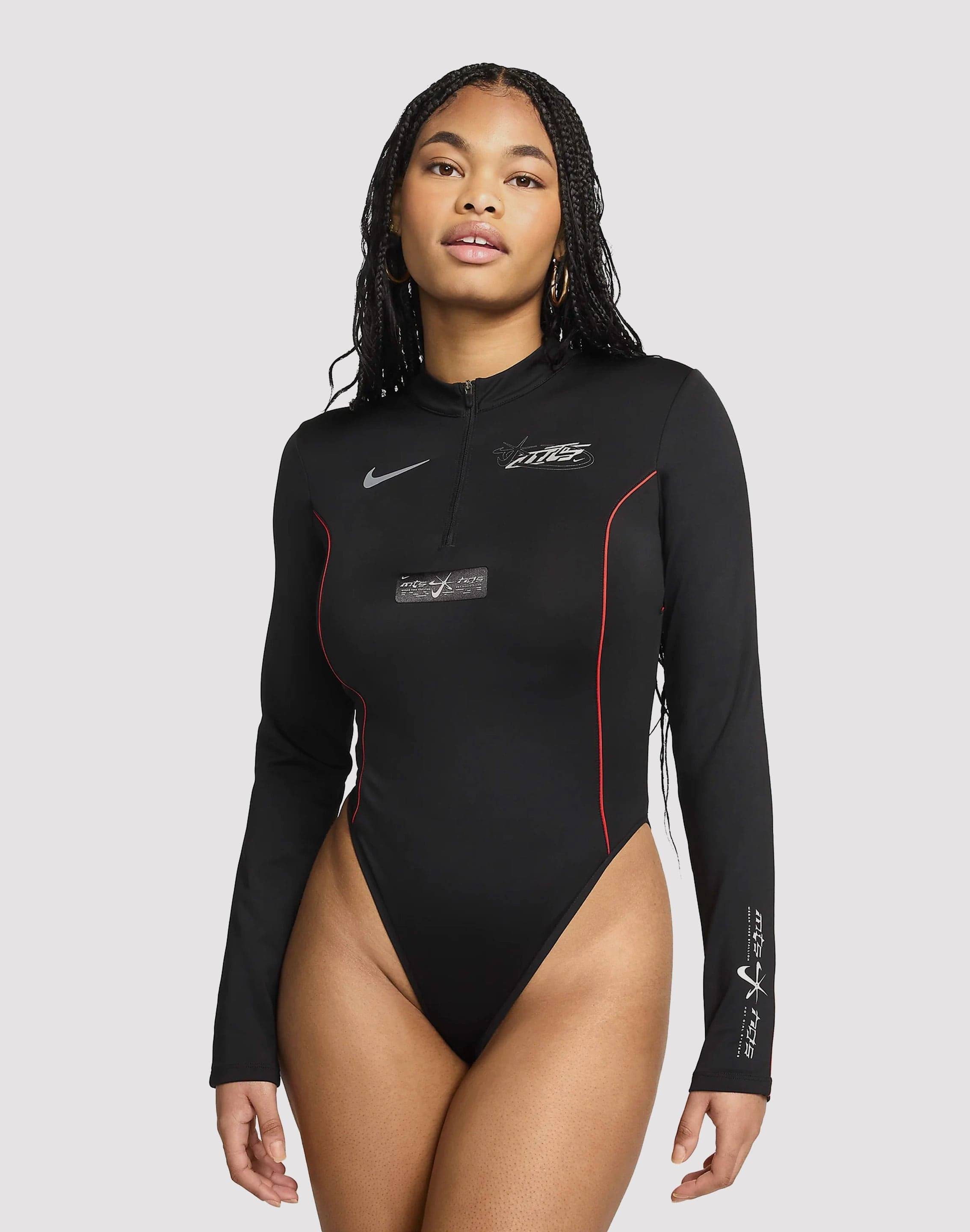 Sustainable fashion practices Nike Megan Thee Stallion Long-Sleeve Bodysuit Street fashion