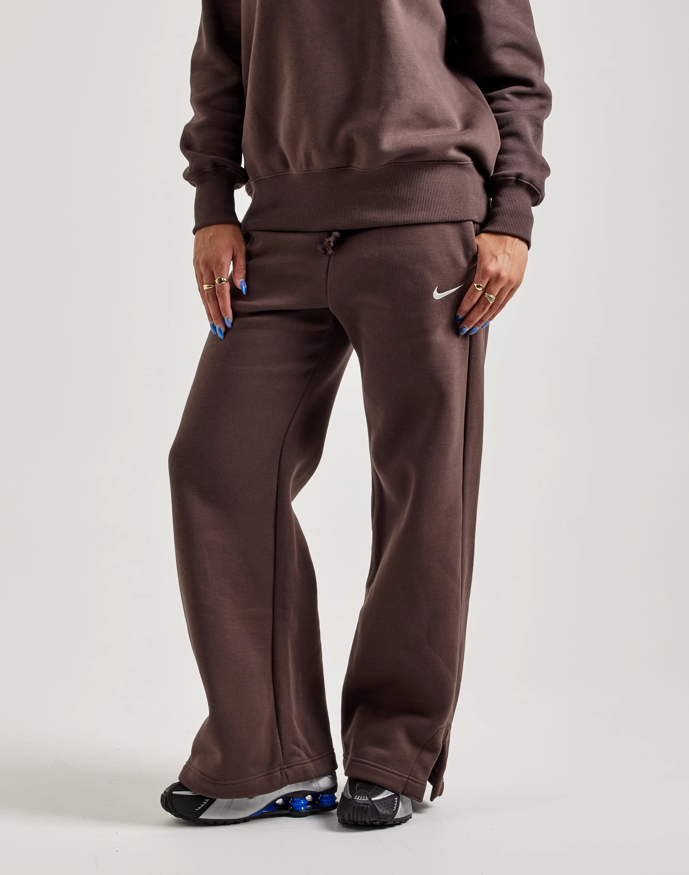 Runway fashion Nike Phoenix Fleece Sweatpants Beaded fashion items
