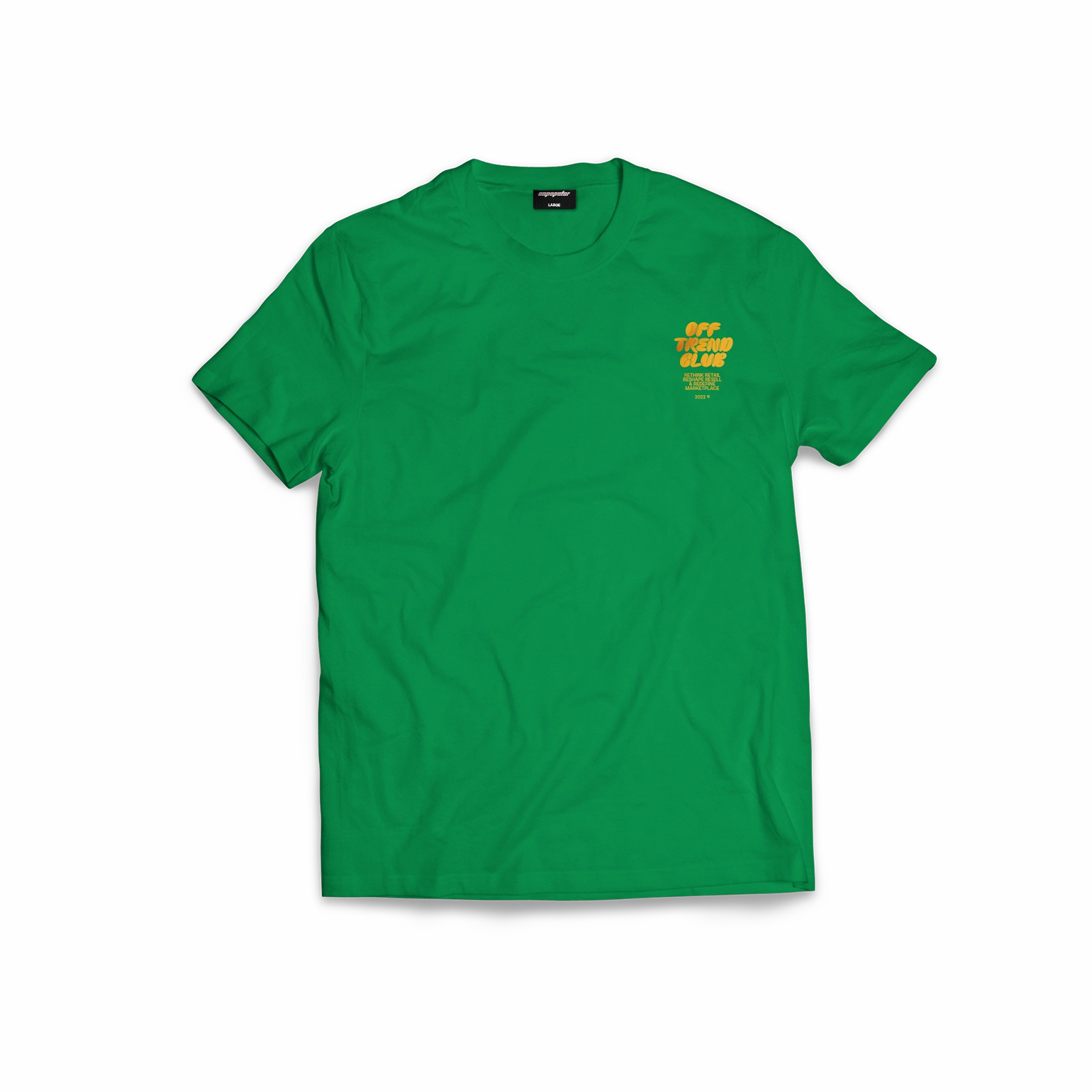 OTC Tee - Kelly Green/Radiant Yellow