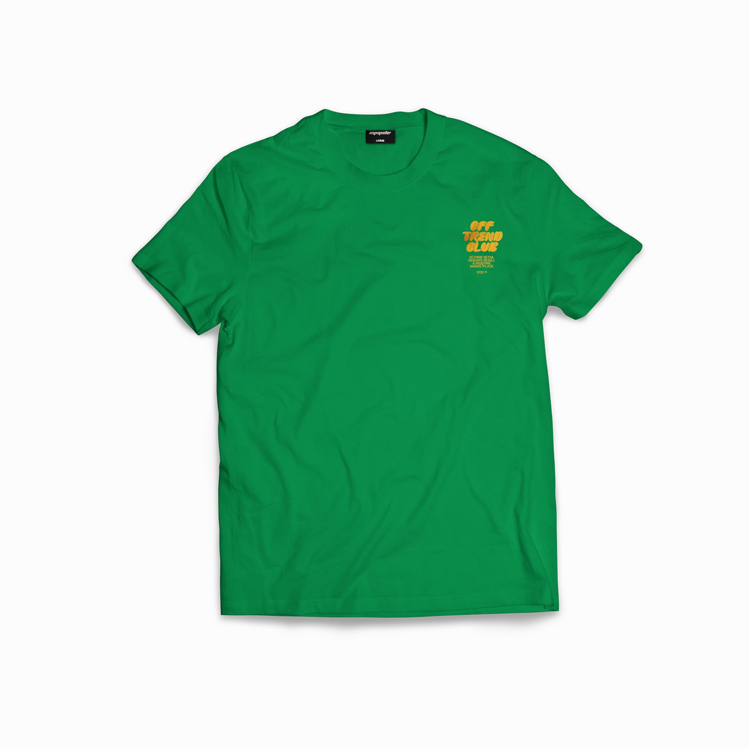 OTC Tee - Kelly Green/Radiant Yellow