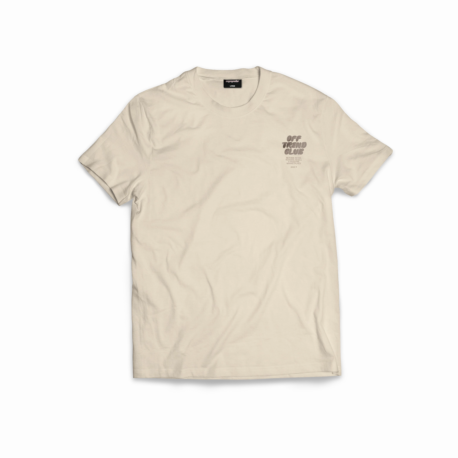 OTC Tee - Macadamia/Pine Bark