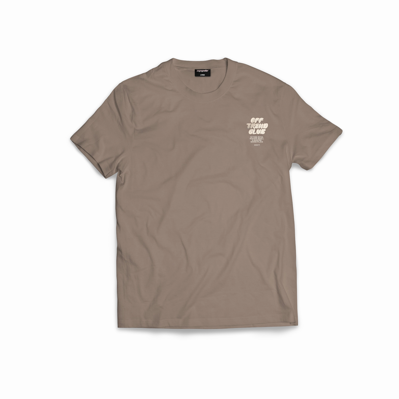 OTC Tee - Pine Bark/Macadamia