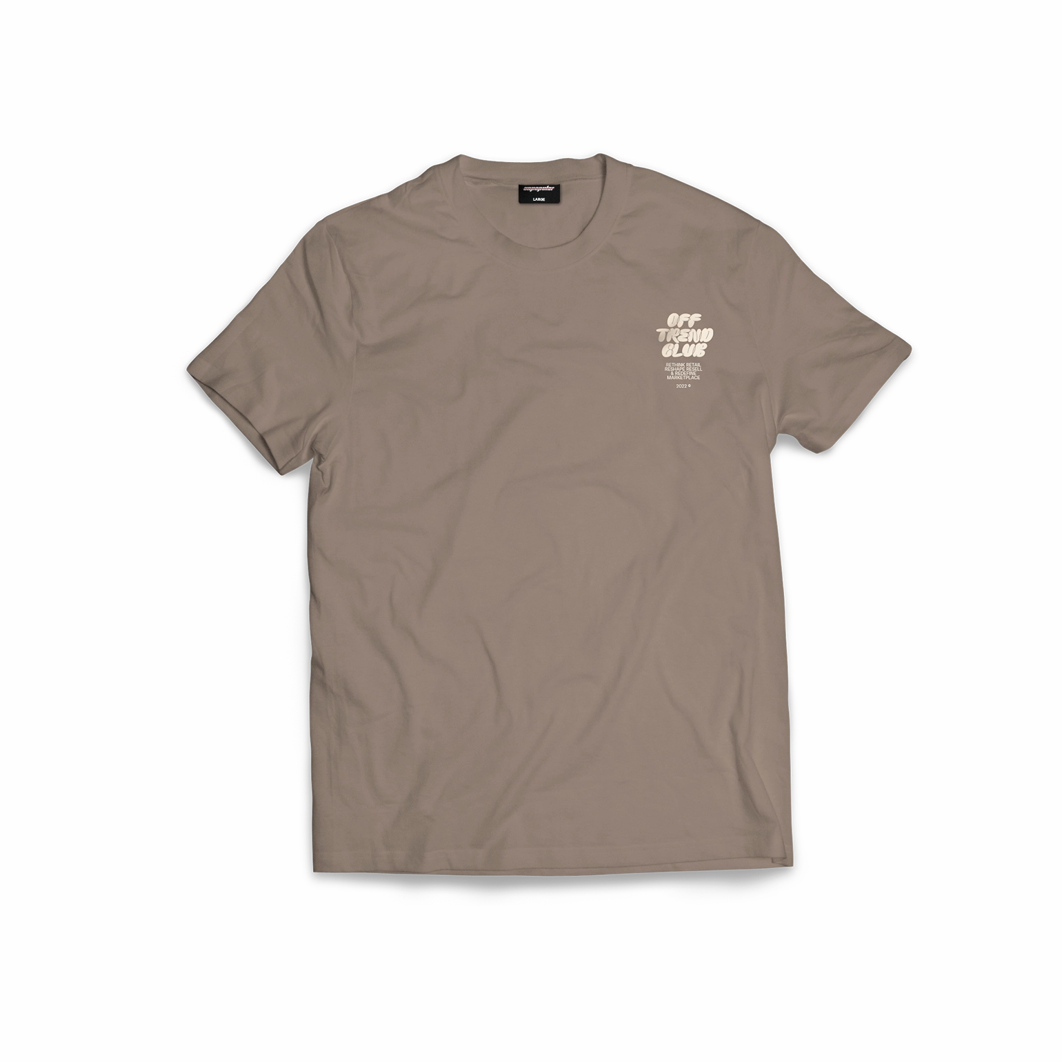 OTC Tee - Pine Bark/Macadamia