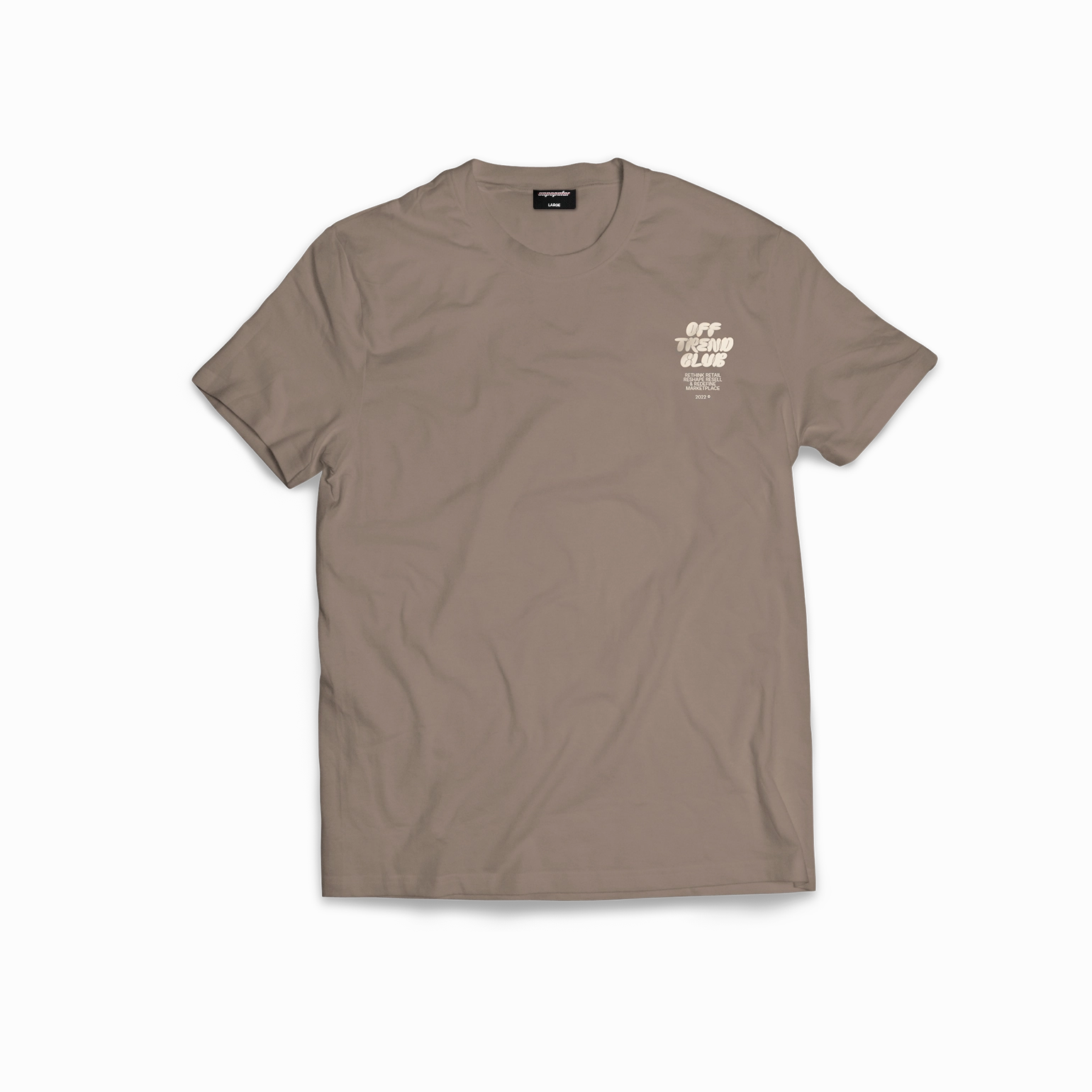 OTC Tee - Pine Bark/Macadamia