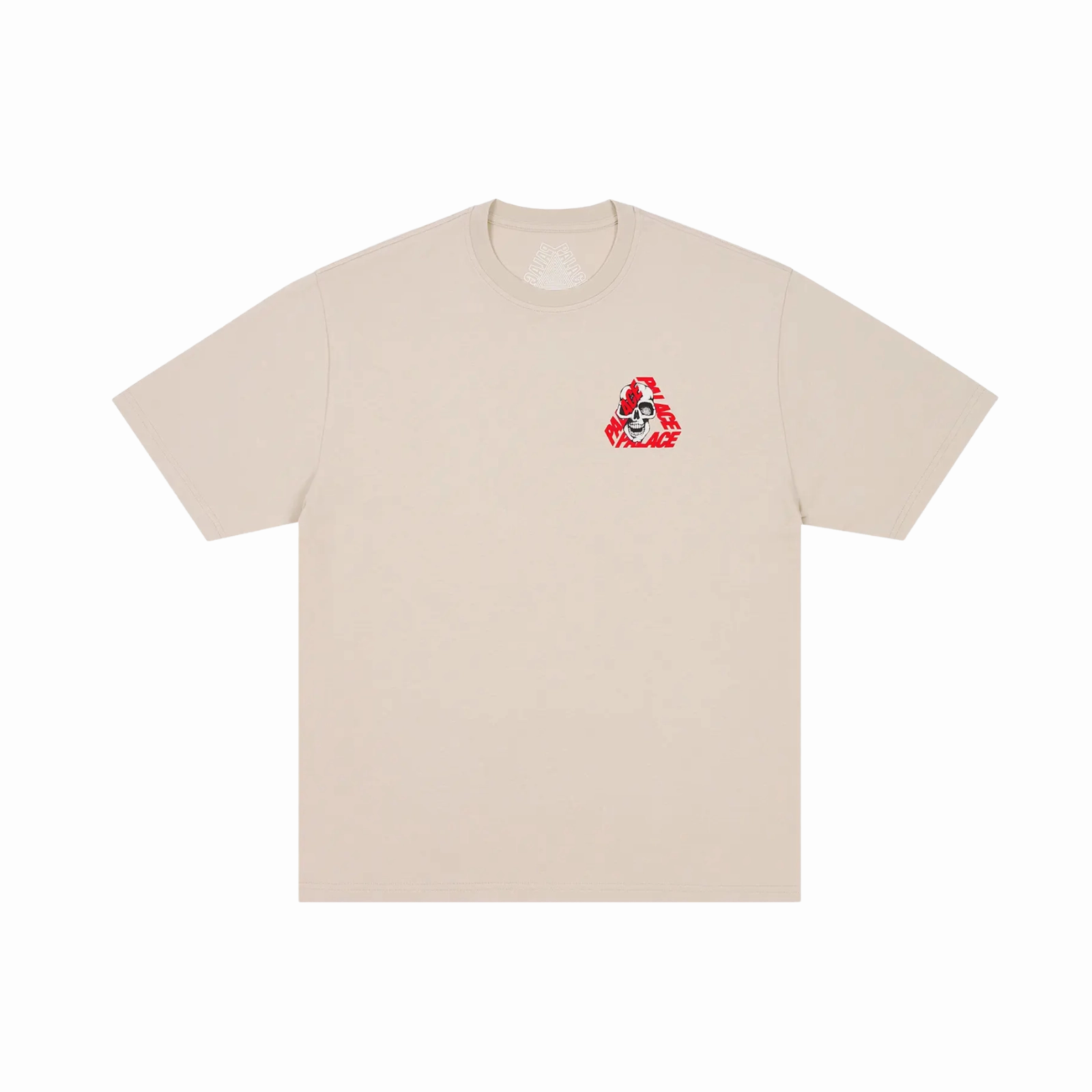 Palace P3 Skull T-shirt Stoney Grey
