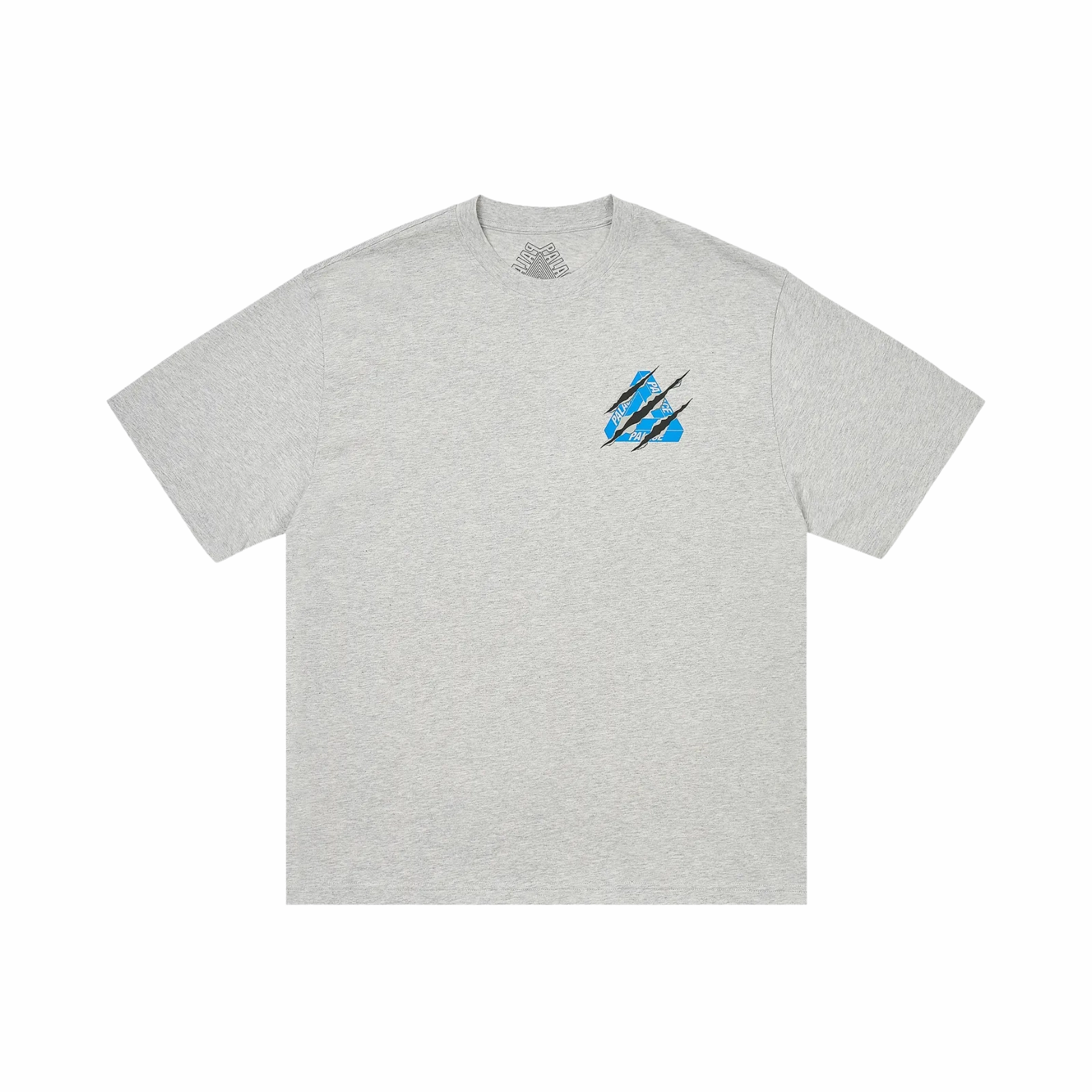 Palace Ripped Tri T-shirt Grey Marl