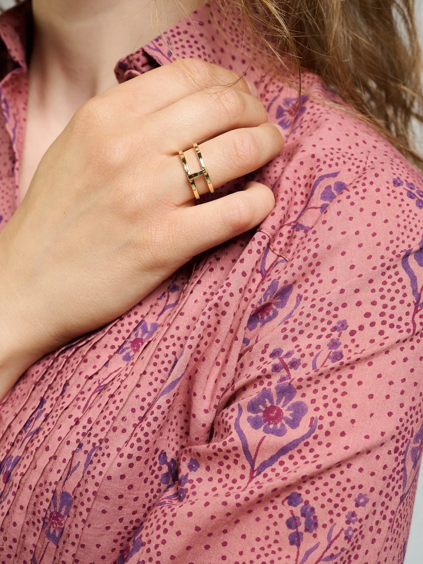 Pallavi Ring Gold