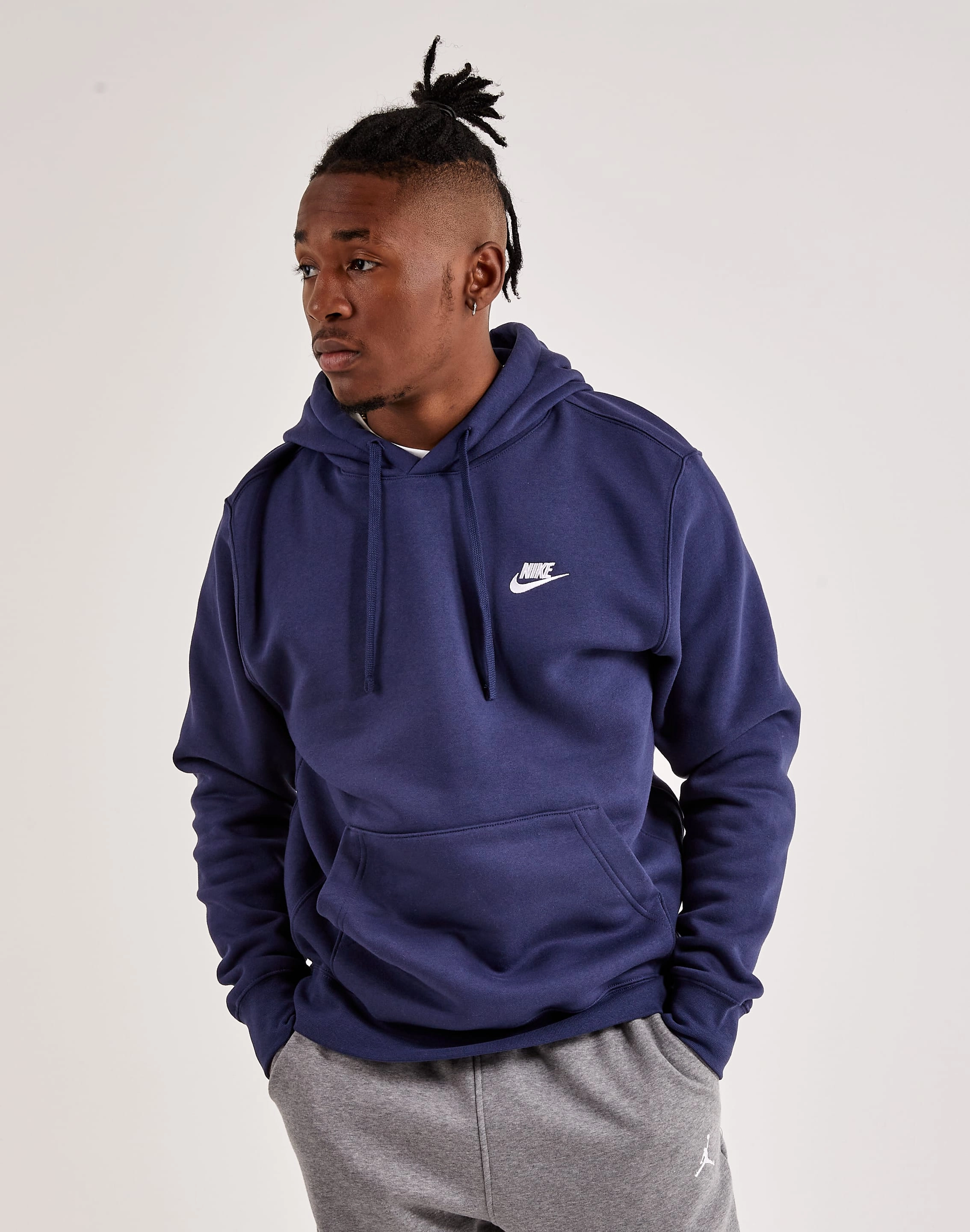 Preppy style items Nike Club Fleece Pullover Hoodie Fashion sizes