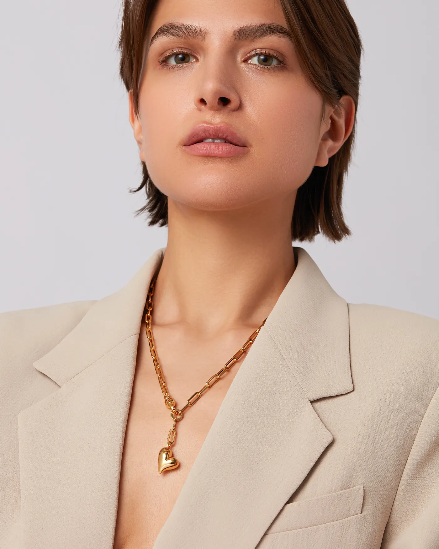 Puffy Heart Necklace