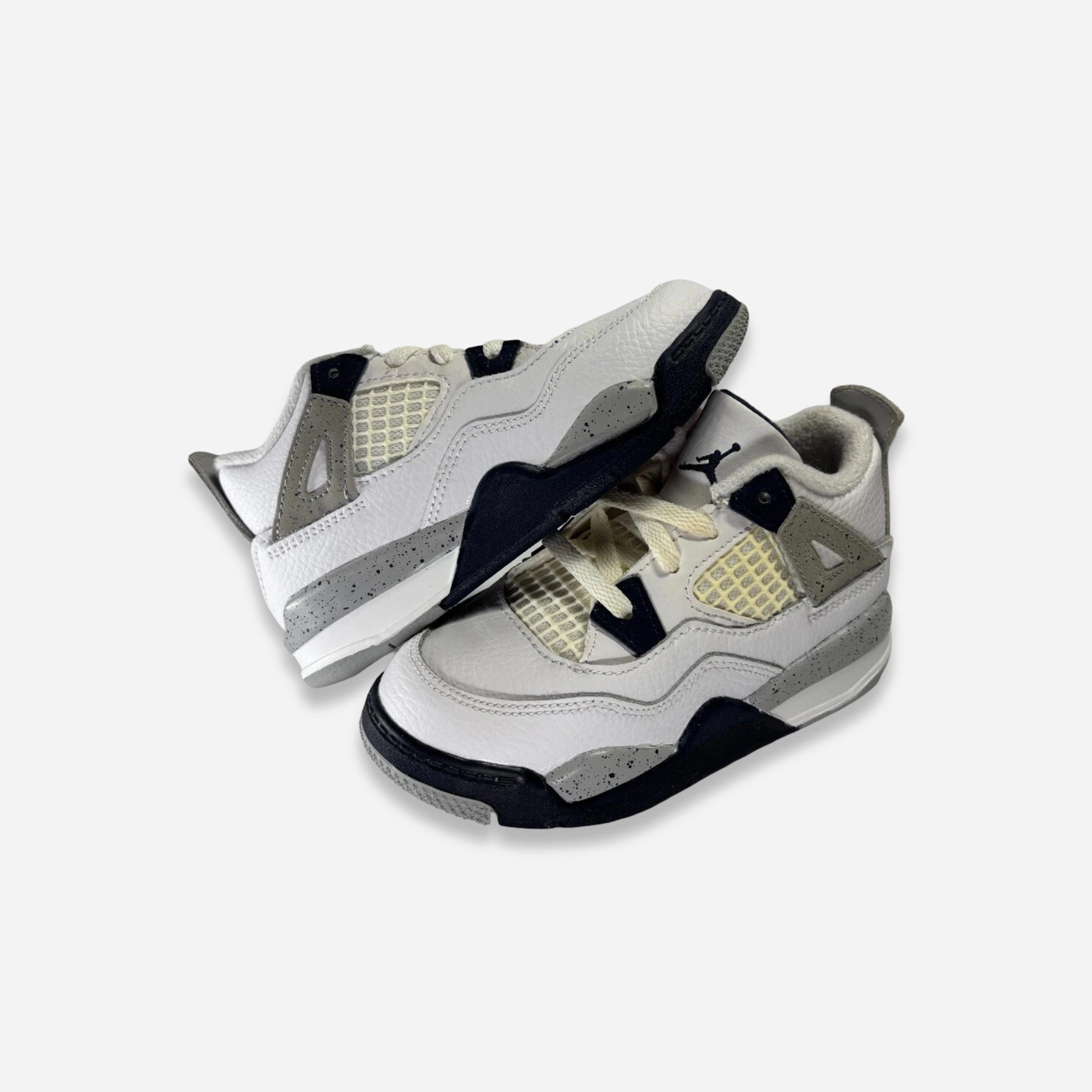 [NEW-CONDITIONAL: Size 9C] (TD) Air Jordan 4 Retro 'Midnight Navy' (2022) BQ7670-140 bold in simplicity refined silhouette
