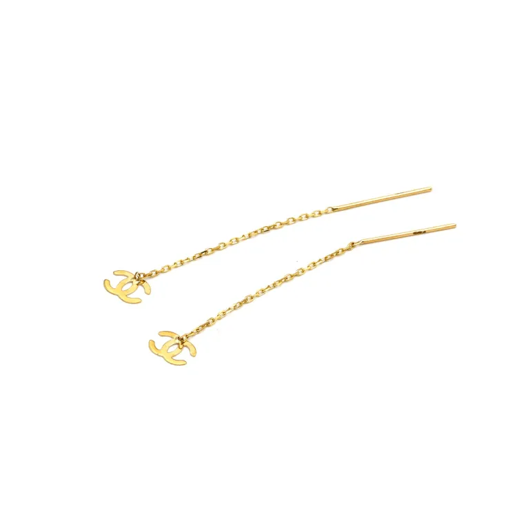 Real Gold GZCH Hanging Earring Set 0118/1KP E1799