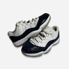 refined looks [PRE-LOVED: Size 8.5M / 10W]  (Men's) Air Jordan 11 Retro Low LE 'Navy Snakeskin' (2019) CD6846-102 design in motion