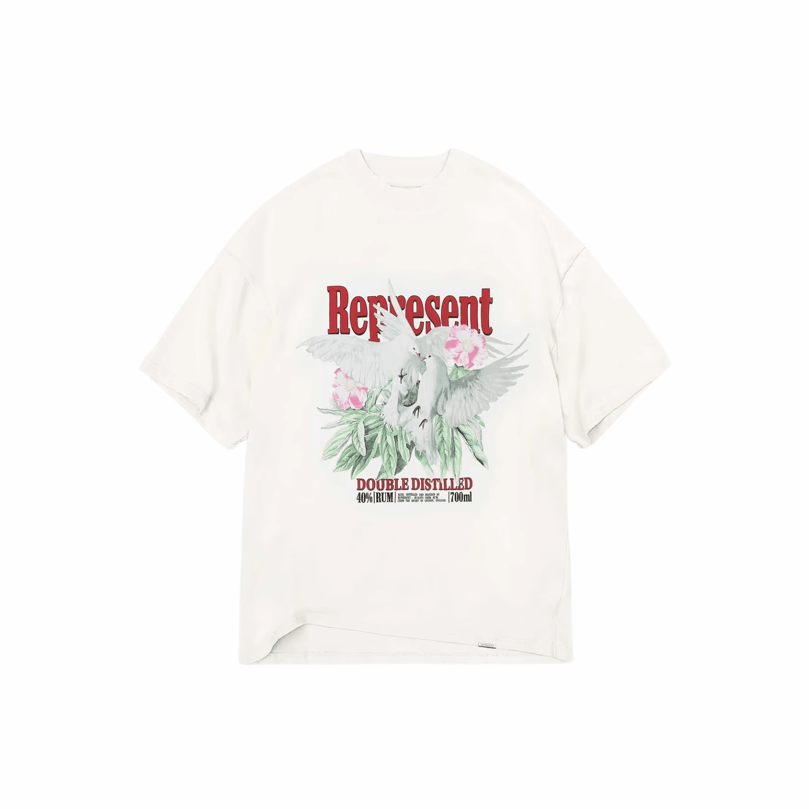 Represent Double Distilled T-Shirt - Flat White