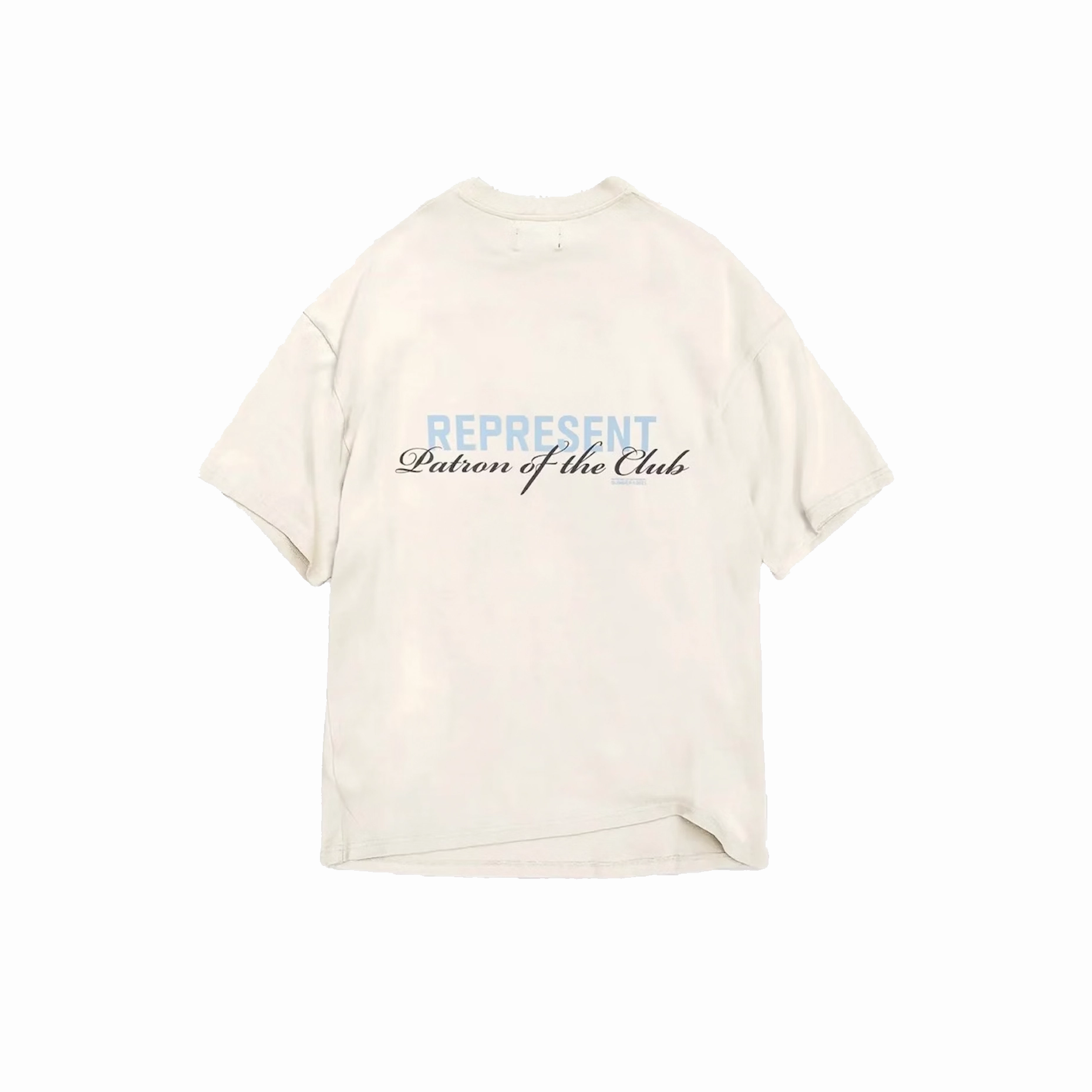 Represent Patron Of The Club T-Shirt Flat White