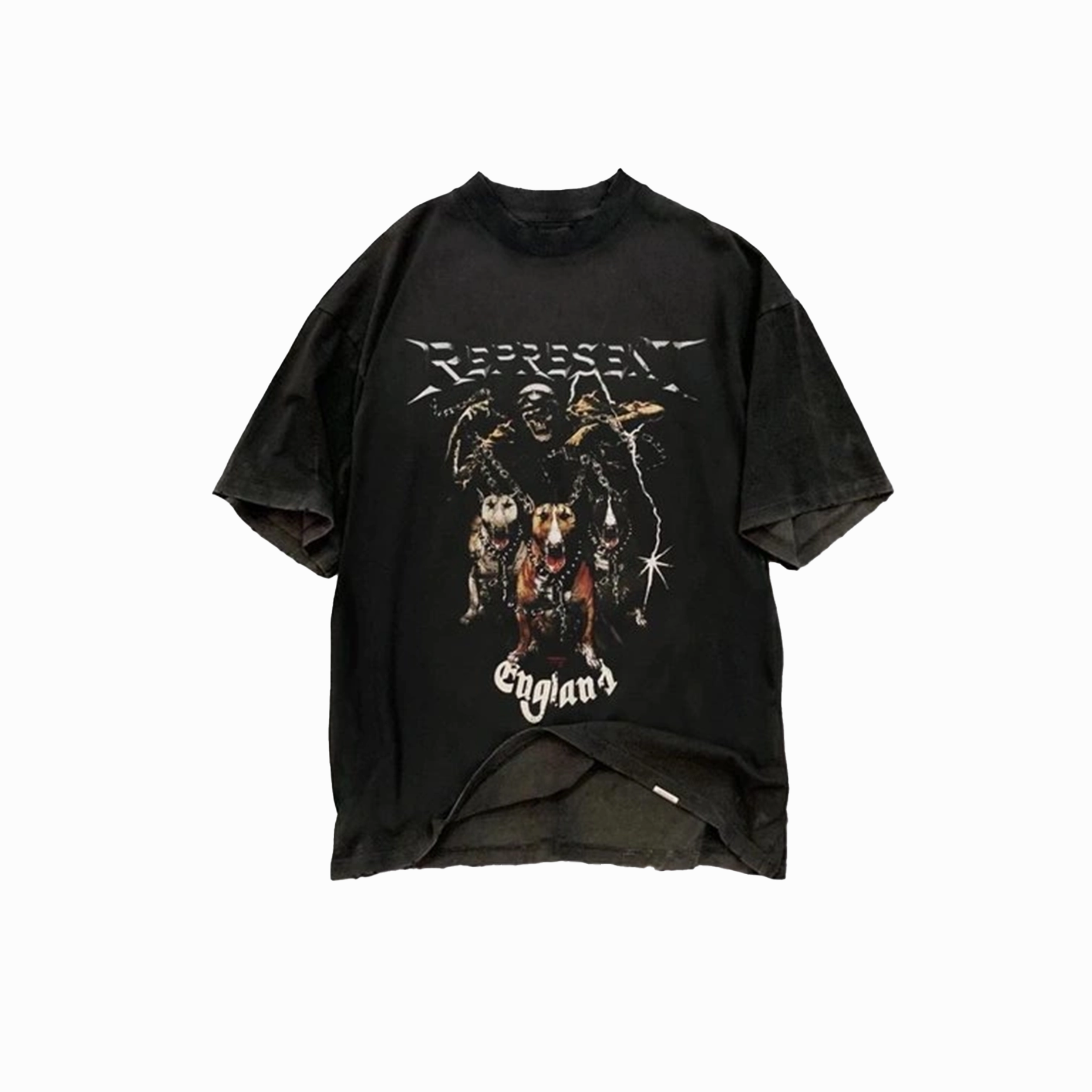 Represent Terrier Tension T-shirt Vintage Black