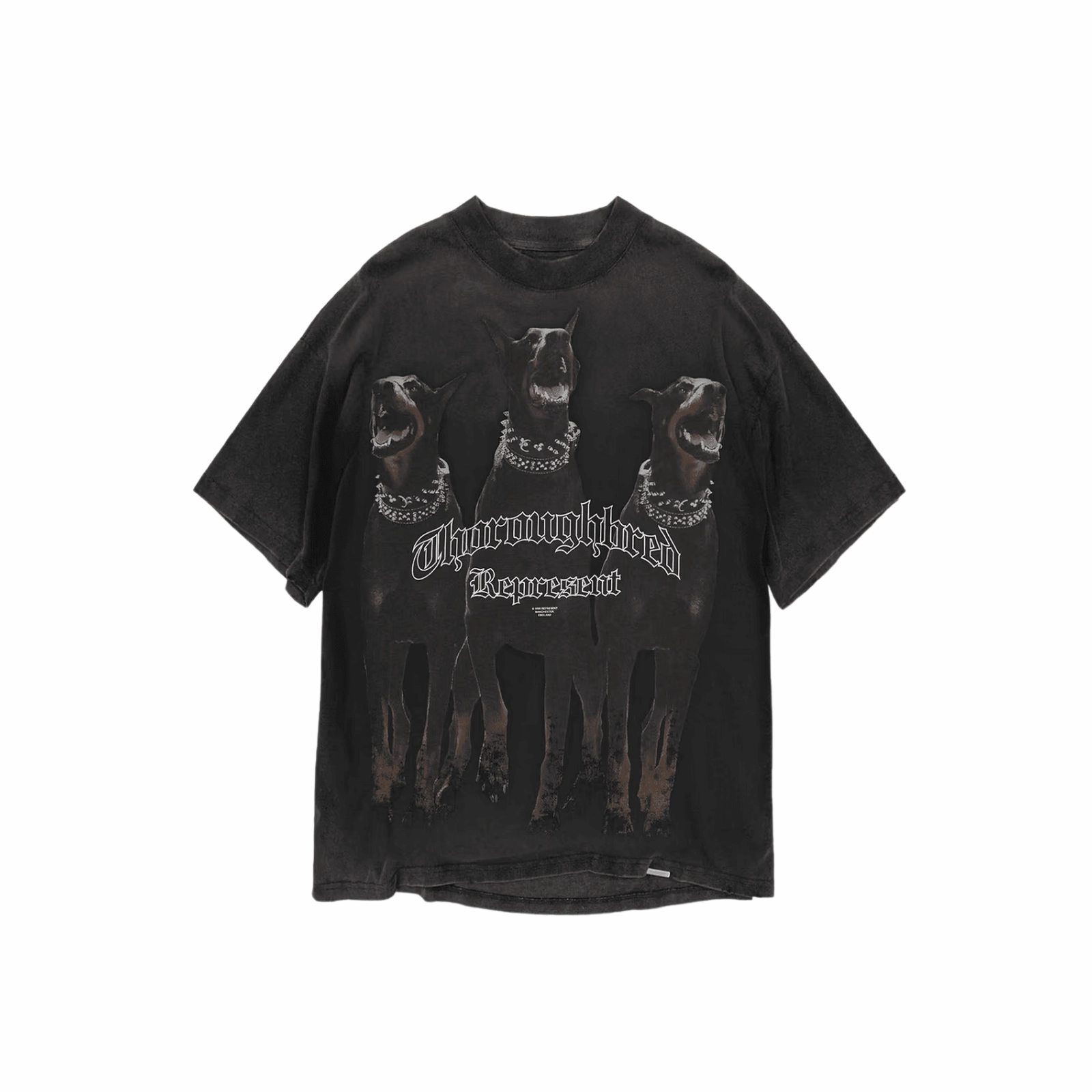 Represent Thoroughbred T-Shirt - Vintage Black