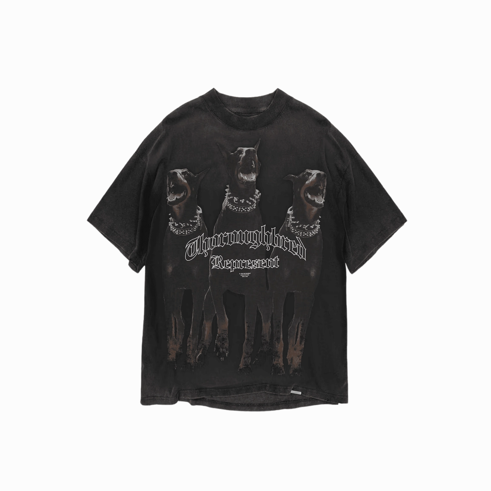 Represent Thoroughbred T-Shirt - Vintage Black