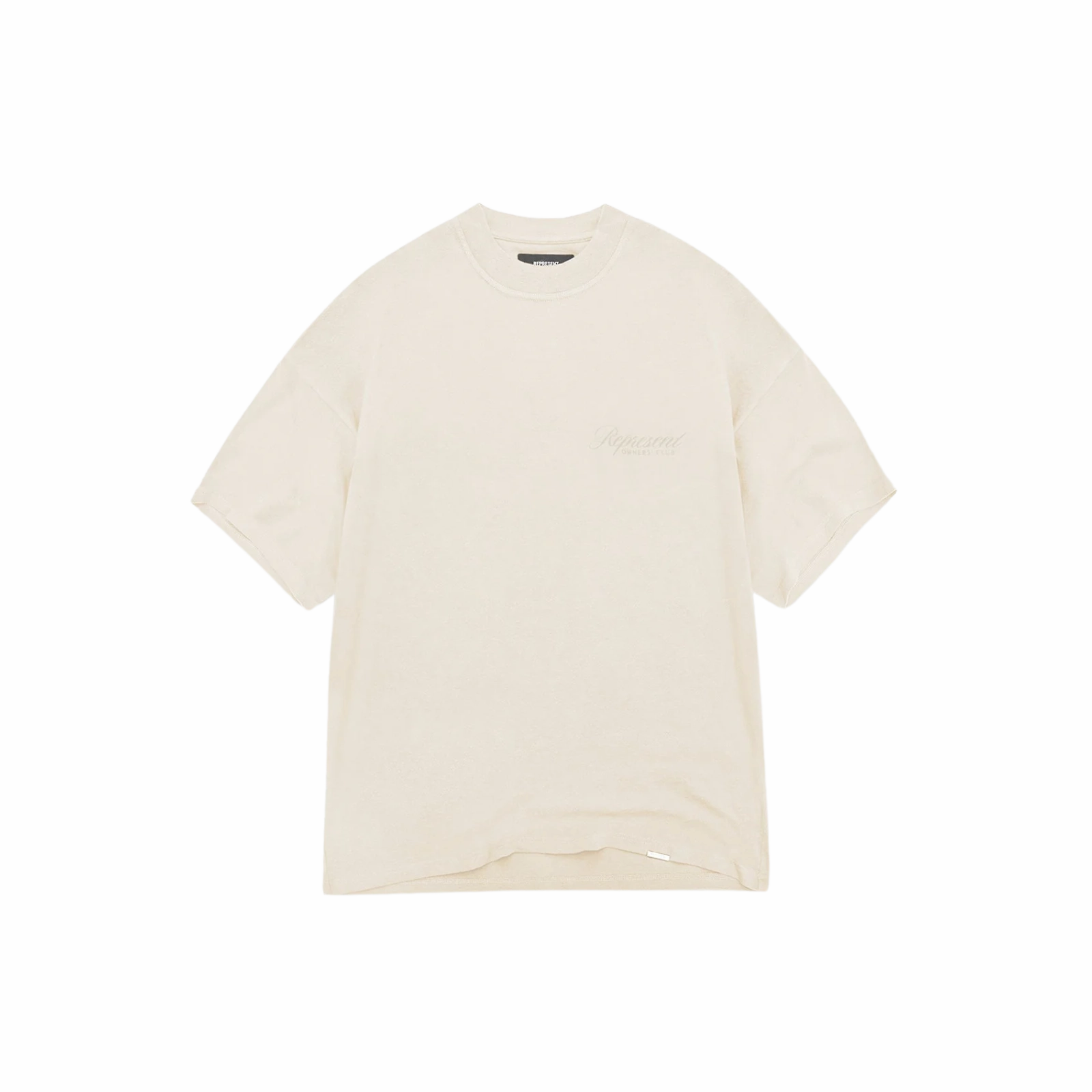 Represent X Ounass Owners Club Script T-Shirt - Island Fossil