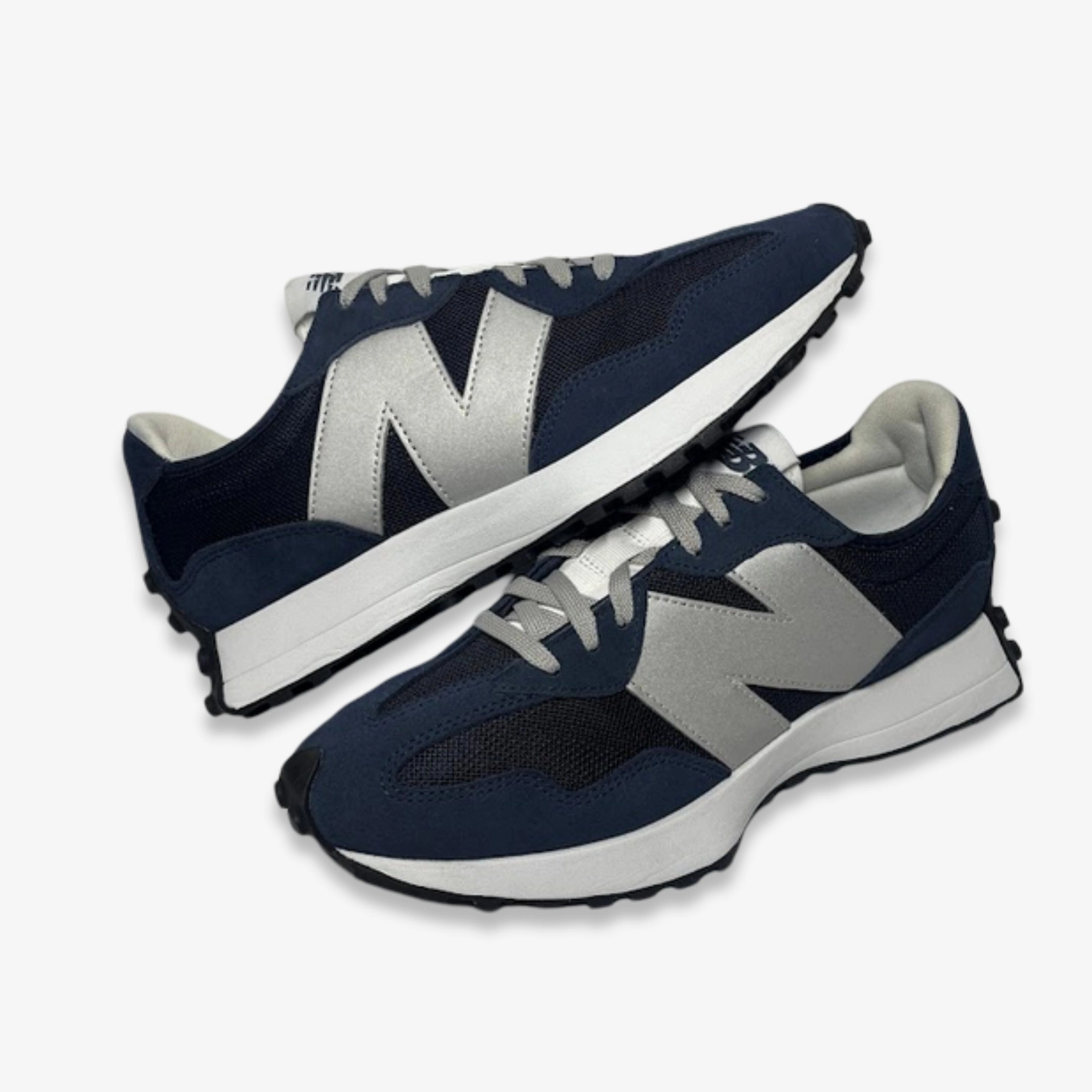 quiet vibe [PRE-LOVED: Size 10M / 11.5W] (Men's) New Balance 327 'Natural Indigo' (2021) MS327MD1 dayflow gear