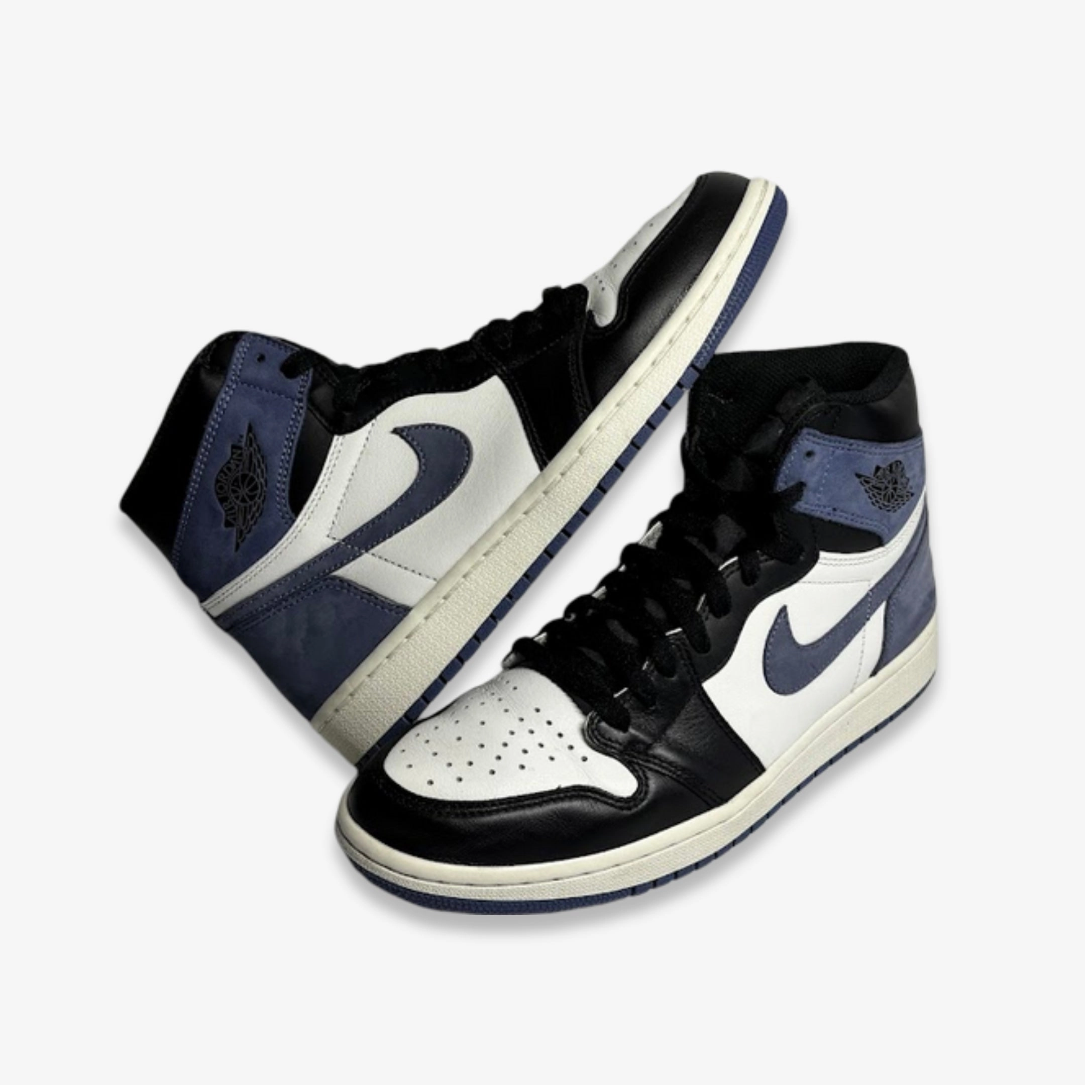 restless fit [PRE-LOVED: Size 8.5M / 10W] (Men's) Air Jordan 1 Retro High OG 'Blue Moon' (2018) 555088-115 your flow wear