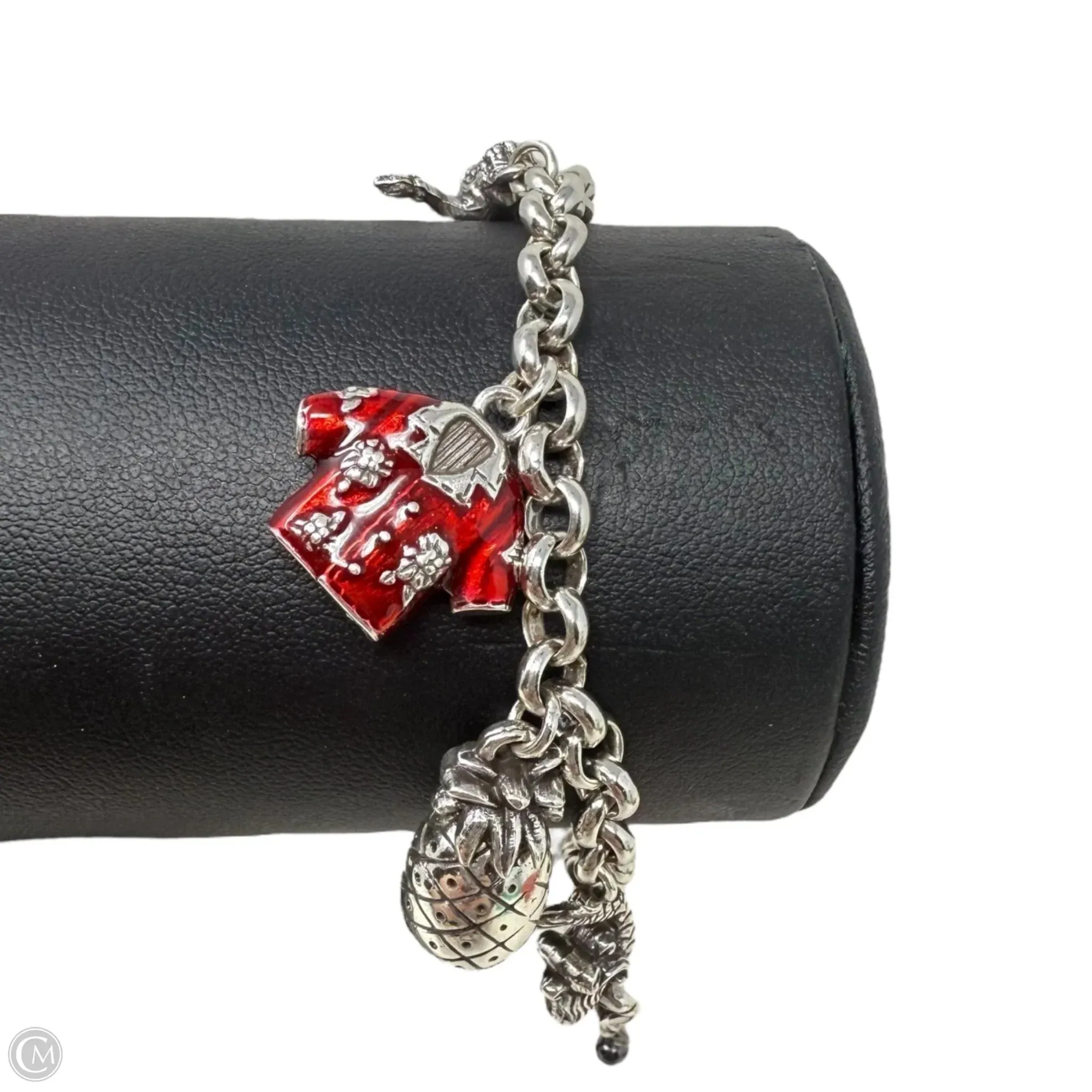 Retired Hawaii State Aloha Charm Bracelet By Brighton